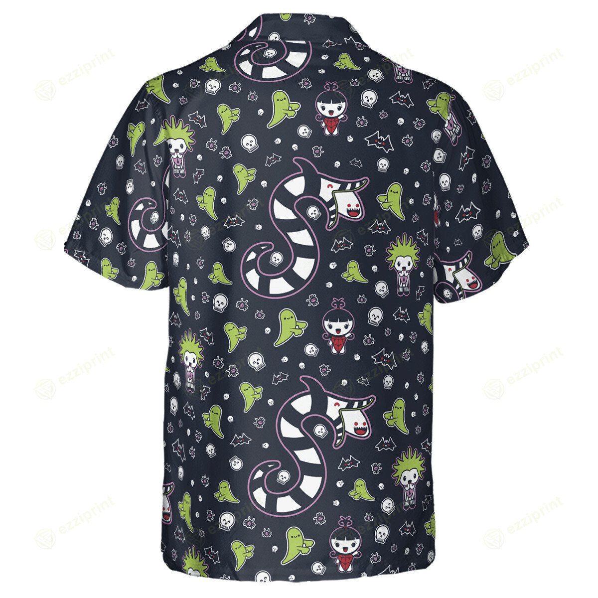 Designer × The Unbranded Brand Kawaiijuice Beetlejuice Hawaiian Shirt Size US S / EU 44-46 / 1 - 2 Thumbnail