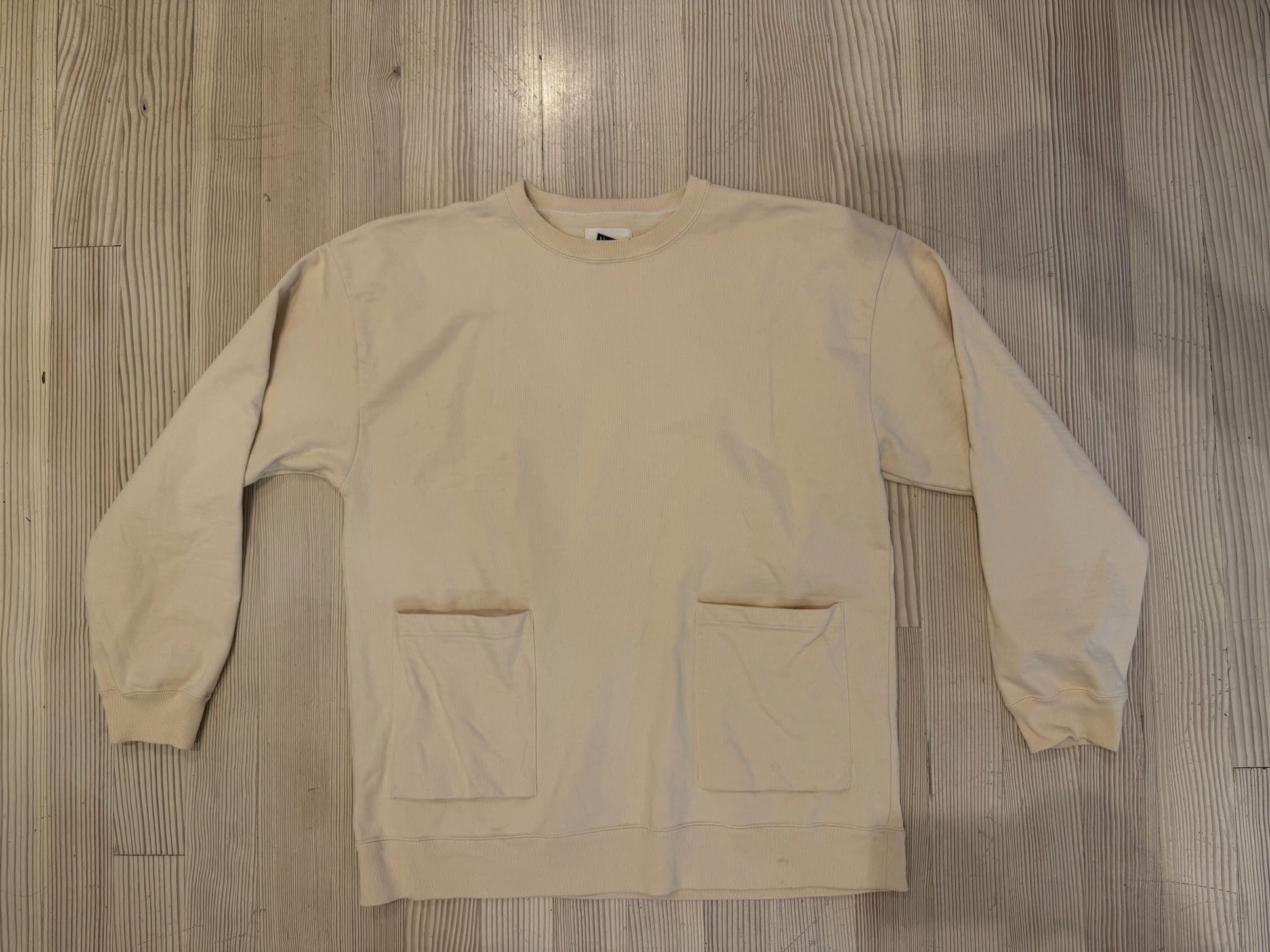 Pilgrim Surf + Supply Pocketed Sweatshirt (Natural) Size US XL / EU 56 / 4 - 1 Thumbnail