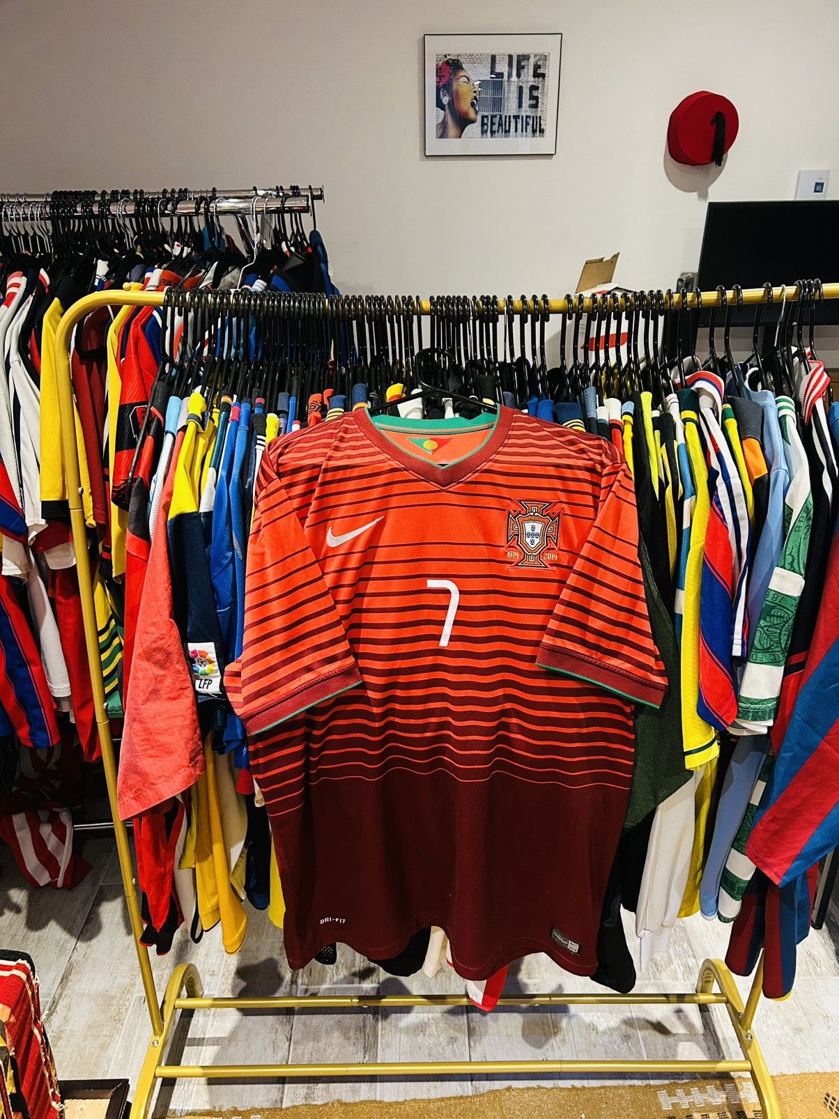 Portugal 2014 home jersey