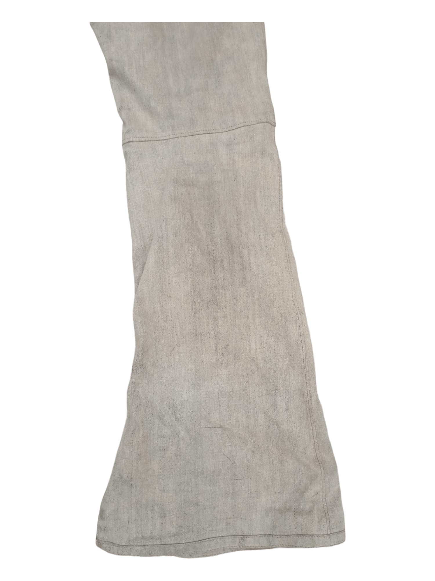 Japanese Brand L1 Premium Outerwear Mud Wash Zipper Leg Flared Pants Size US 32 / EU 48 - 3 Thumbnail