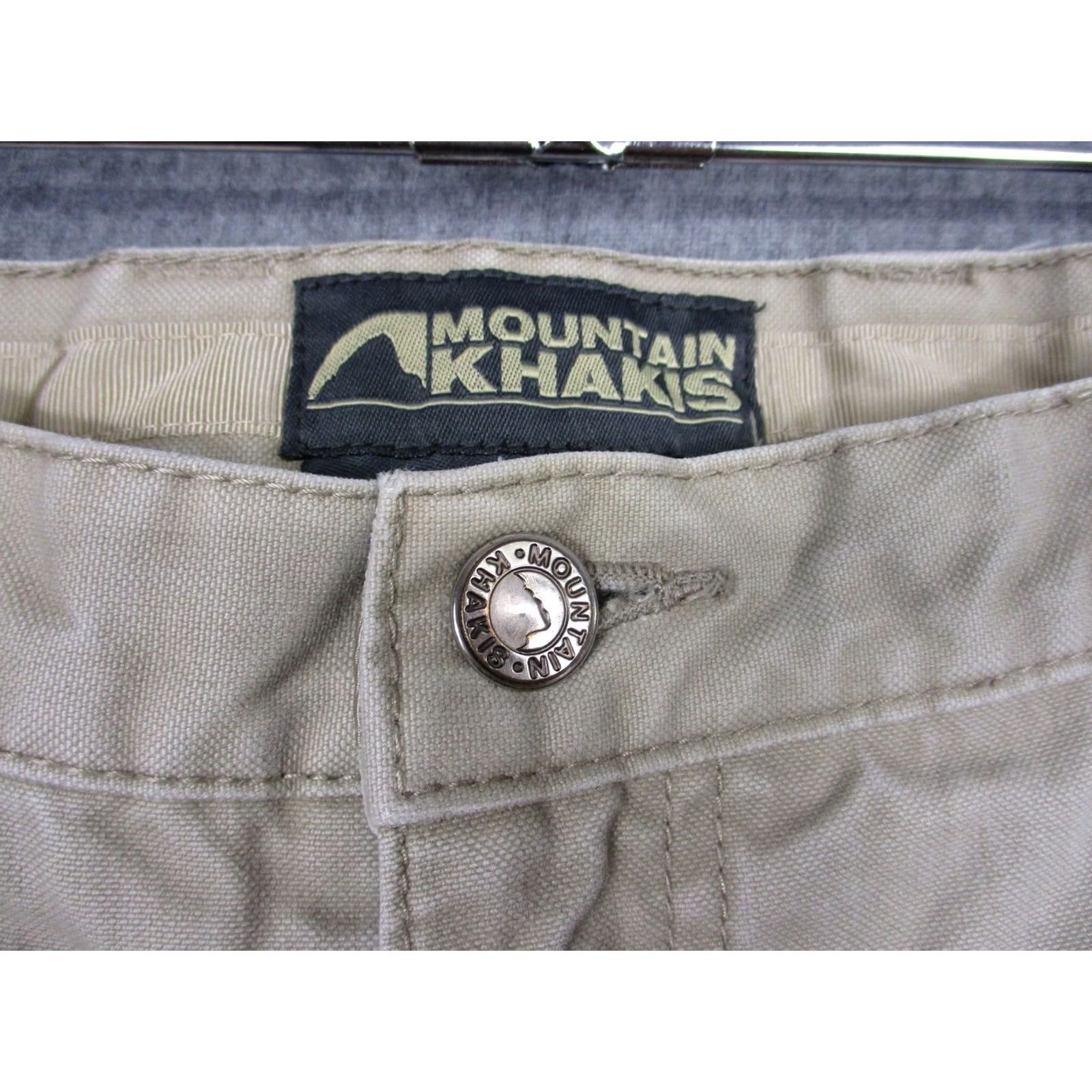 Mountain Khakis Mountain Khakis Original Mountain Pant Canvas Khaki 36x30 Mens Beige Pants Regular Straight Leg Workwear Casual Mens Size US 36 / EU 52 - 3 Thumbnail