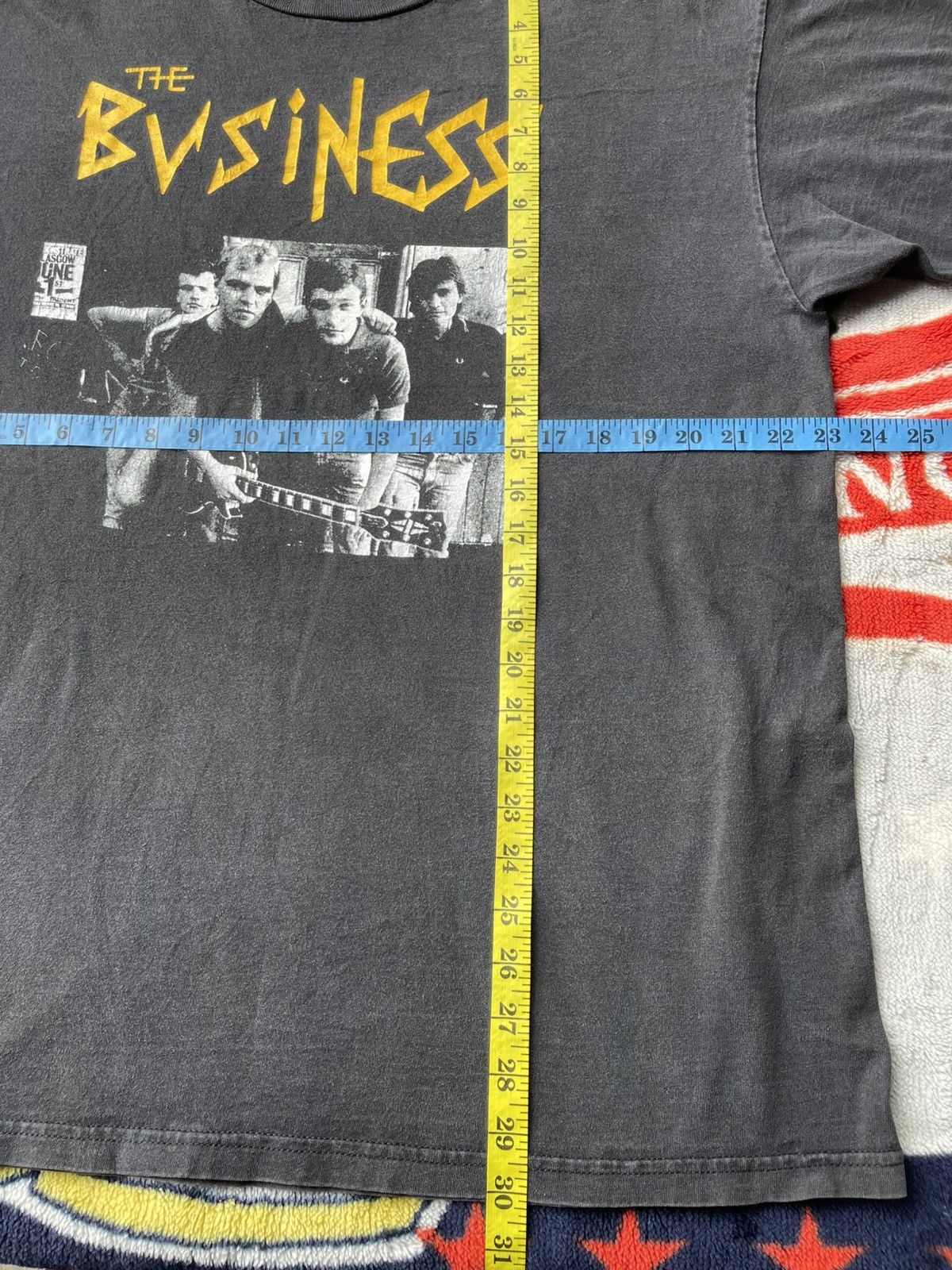 Band Tees Vintage Punk Band The Business Loud, Proud and Punk Tee Size US XL / EU 56 / 4 - 14 Thumbnail