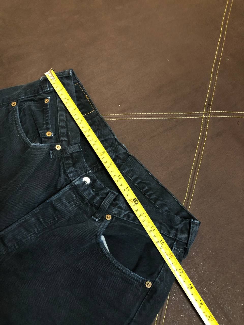 Levi's Vintage 90s Levi's 501 Black Jeans streetwear Size US 34 / EU 50 - 12 Thumbnail