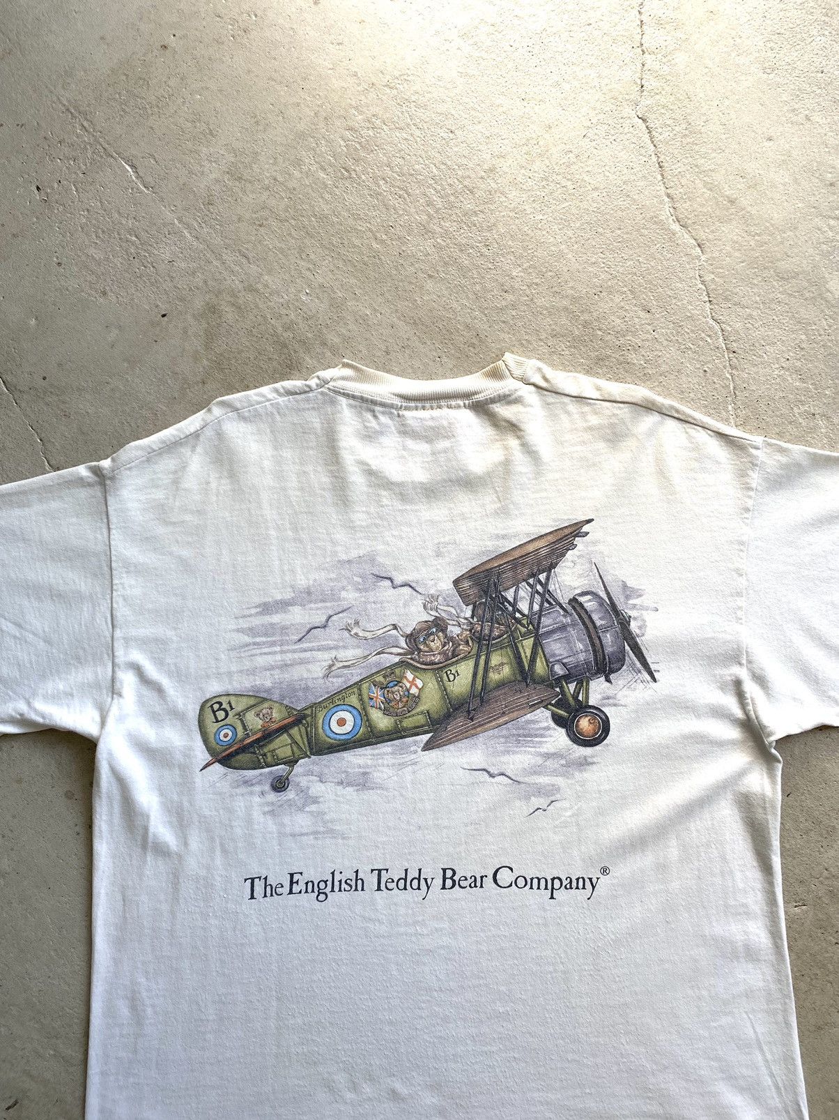 Band Tees RARE 80’s The English Teddy Bear Company T Shirt hype Size US XL / EU 56 / 4 - 12 Thumbnail