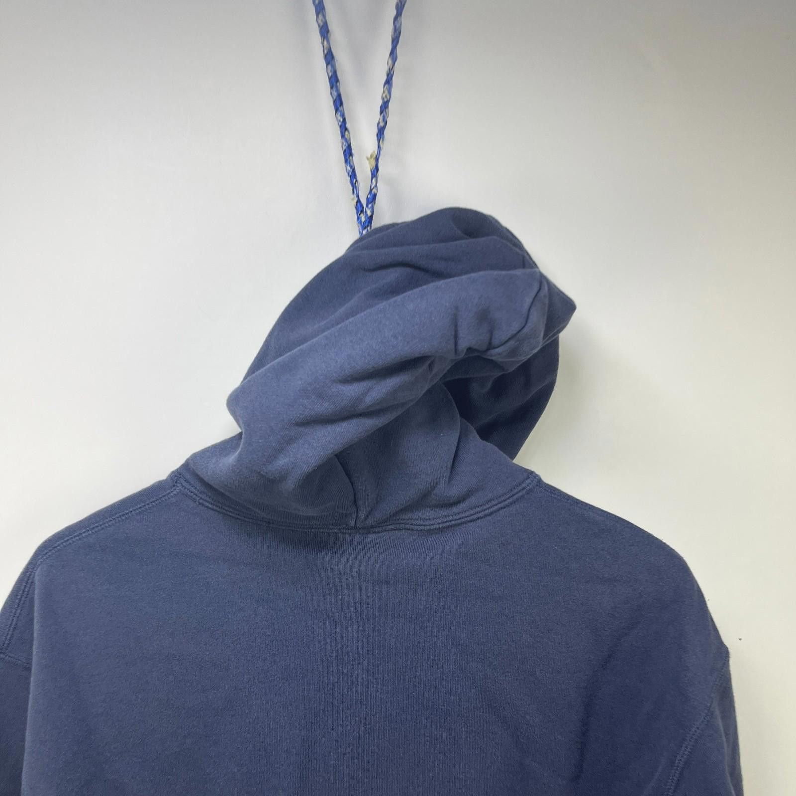 Nike Vintage Nike Swoosh Y2K Hoodie Blue XL Size US XL / EU 56 / 4 - 11 Thumbnail
