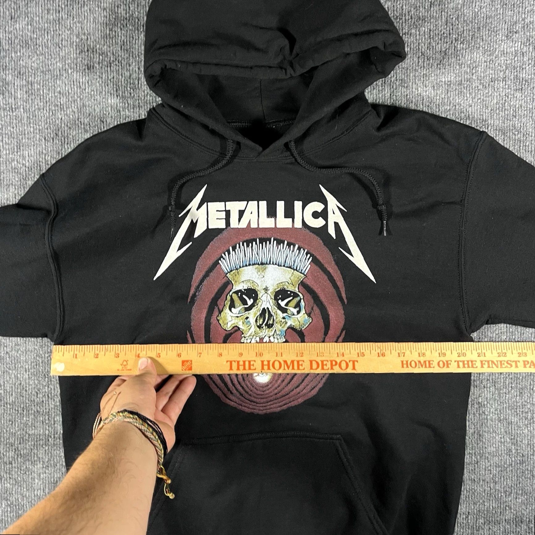 Doublet VINTAGE METALLICA Hoodie In Vertigo You Will Be You Will Be Hoodie Adult Small Black Pullover Men S Double Sided Pushead Band Size US S / EU 44-46 / 1 - 7 Thumbnail