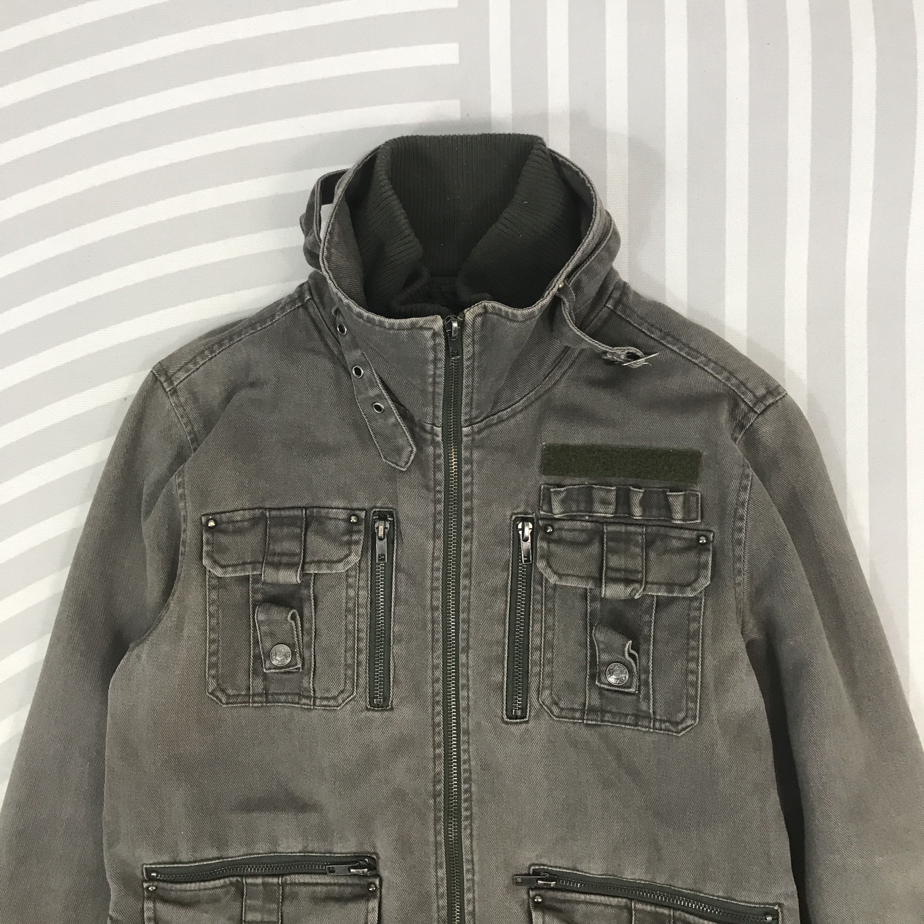 Japanese Brand × Vintage Roushatte Standard Double zipper tactical pocket Jacket Size US L / EU 52-54 / 3 - 2 Thumbnail