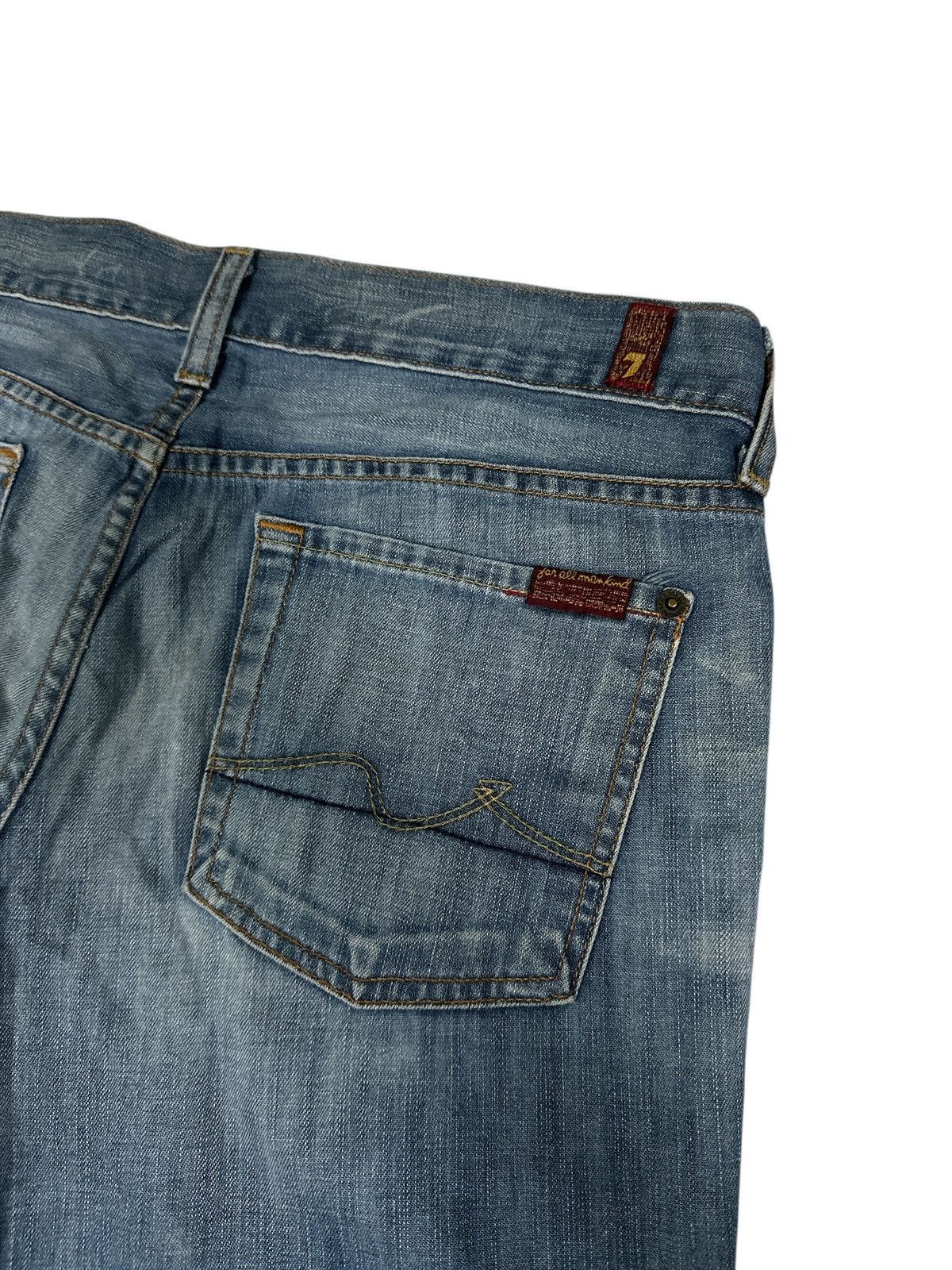 Japanese Brand Seven For All Makind 🎌💥 Flare Bootcut Vintage 90s Style 🎌💥 Size US 32 / EU 48 - 5 Thumbnail