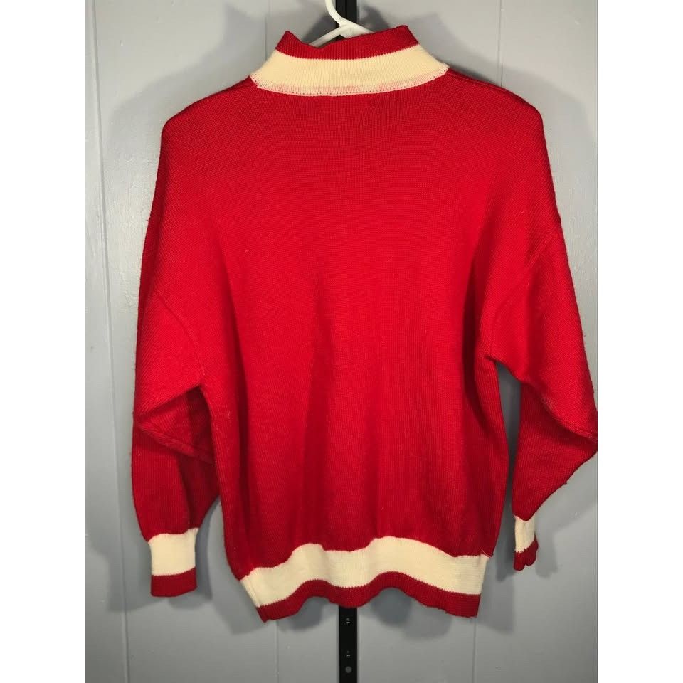 Other Vintage 50s preppy polo embroidered metal button mock neck s Size US M / EU 48-50 / 2 - 2 Thumbnail