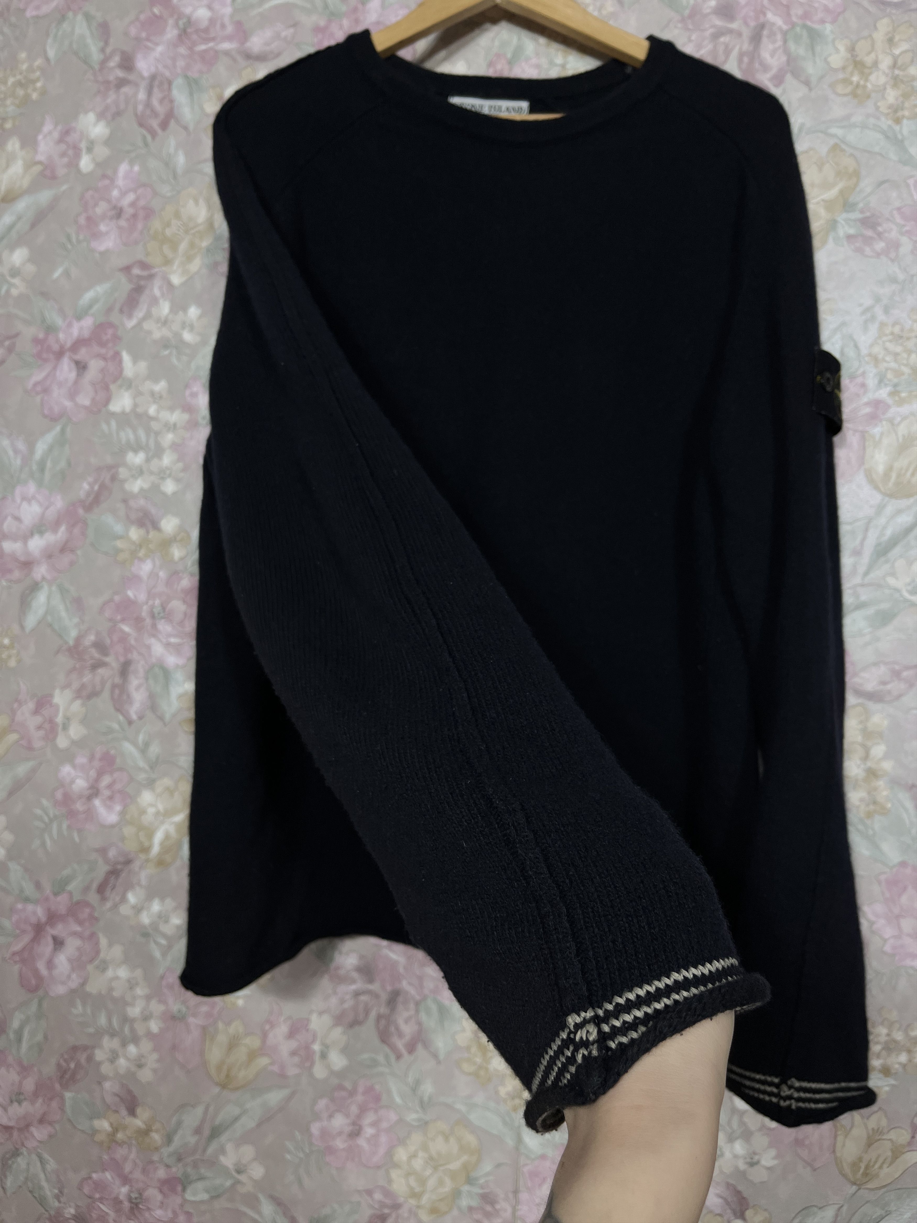 Stone Island Vintage Stone Island Wool Knit sweater Size US XL / EU 56 / 4 - 9 Thumbnail