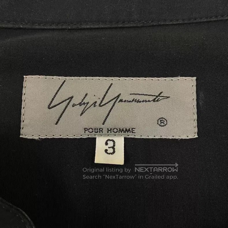 Yohji Yamamoto YOHJI YAMAMOTO Gold Buckle Triacetate Shirt Size US L / EU 52-54 / 3 - 5 Thumbnail