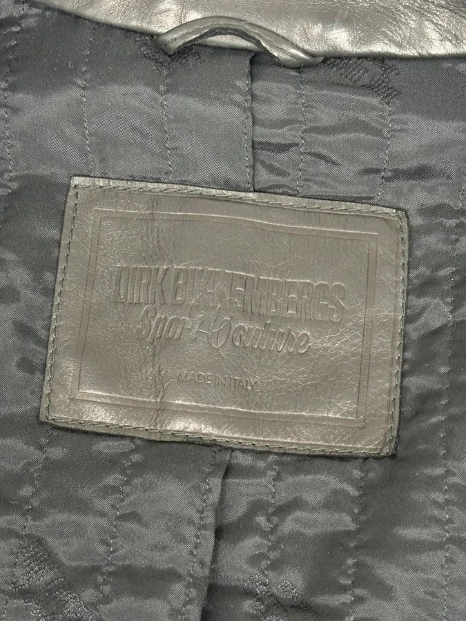 Dirk Bikkembergs AW2008 Dirk Bikkembergs Black Leather Contrast Block Jacket Size US M / EU 48-50 / 2 - 10 Thumbnail