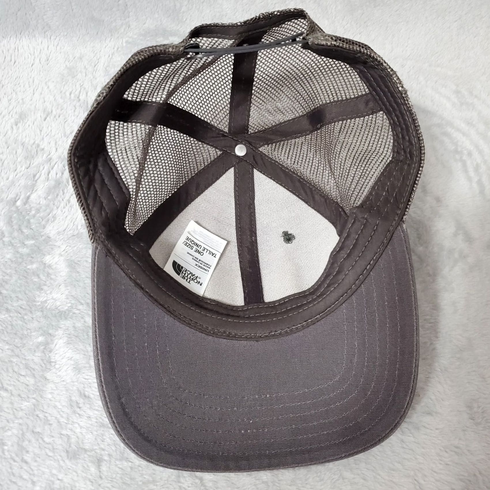 The North Face The North Face Gray Tested Proven Outdoor Goods Trucker Hat Cap One Size Men Size ONE SIZE - 2 Thumbnail