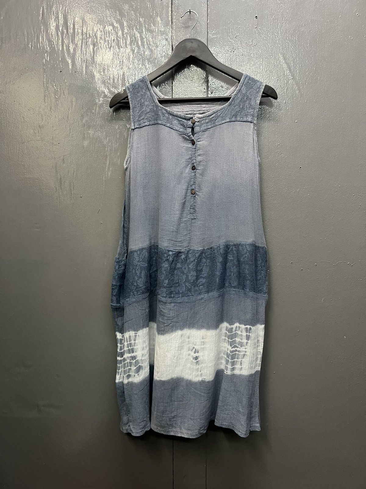 Japanese Brand Striped Midi Dress Size M / US 6-8 / IT 42-44 - 1 Thumbnail