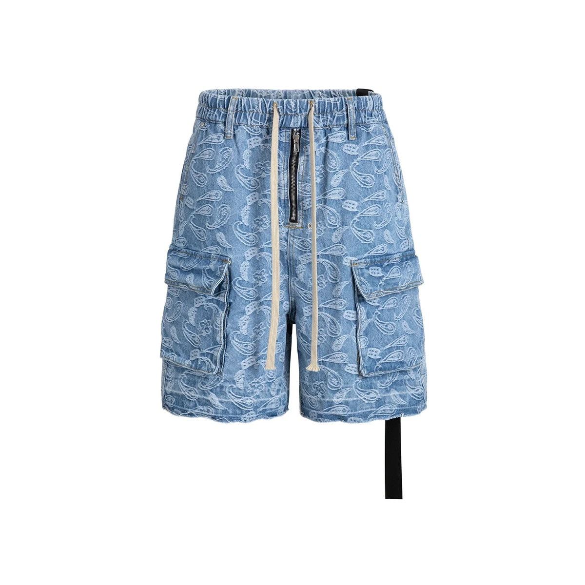 Other Printed Cashew Flower Pocket Summer Shorts Size US 30 / EU 46 - 1 Thumbnail
