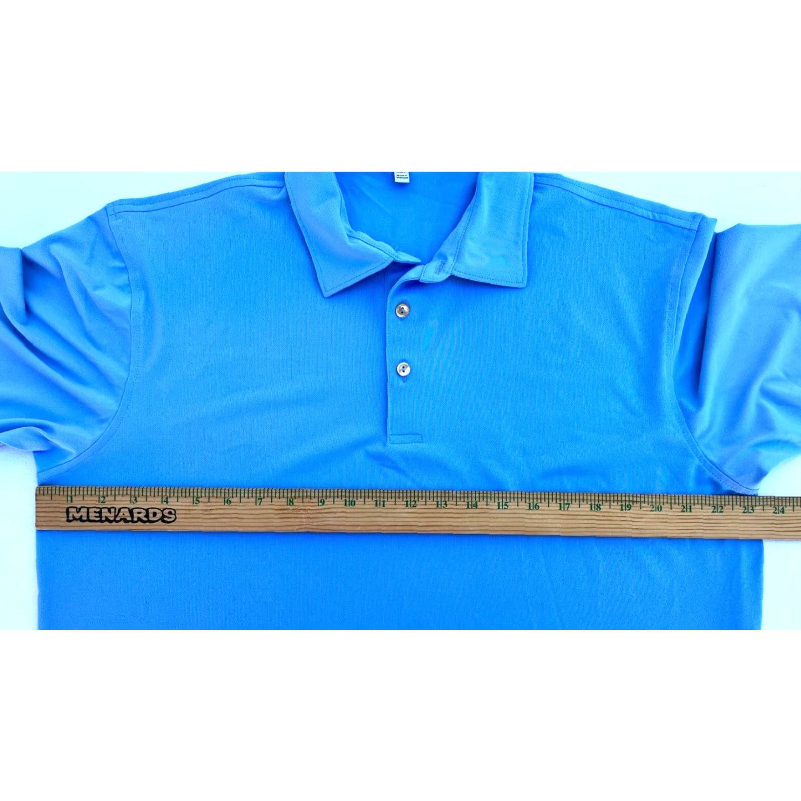 Peter Millar Peter Millar Summer Comfort Performance Polo Shirt Sz L Mens Polo Short Sleeve Blue Solid | Golf | Classic Preppy Size US L / EU 52-54 / 3 - 8 Thumbnail