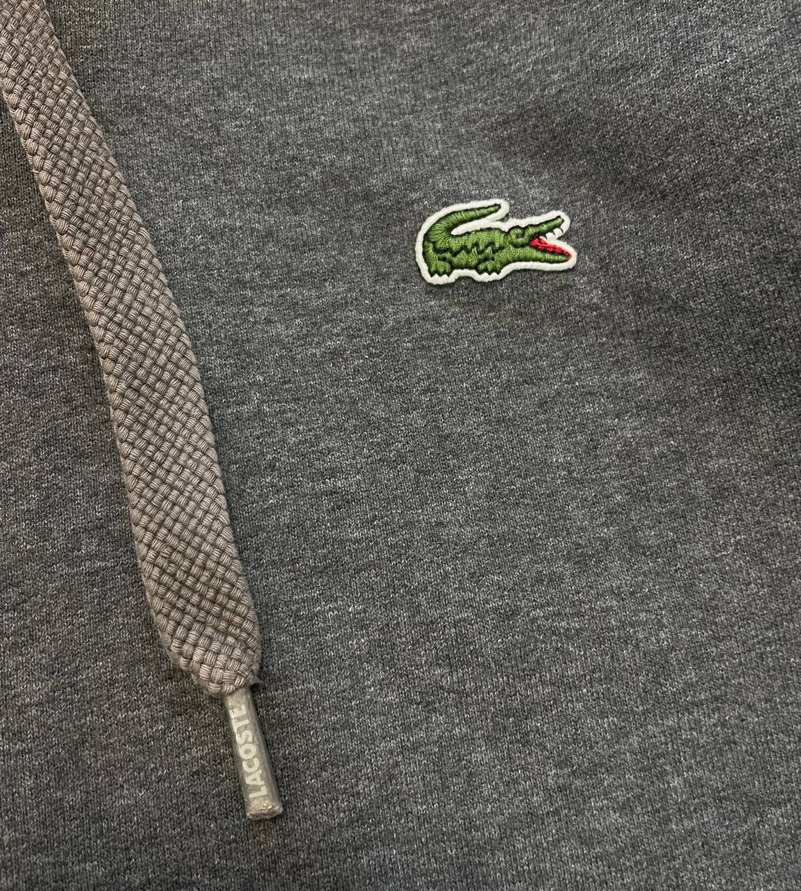 Lacoste Lacoste Hoodie Men’s Grey Pullover Hooded Sweatshirt Sz-M Size US M / EU 48-50 / 2 - 6 Thumbnail