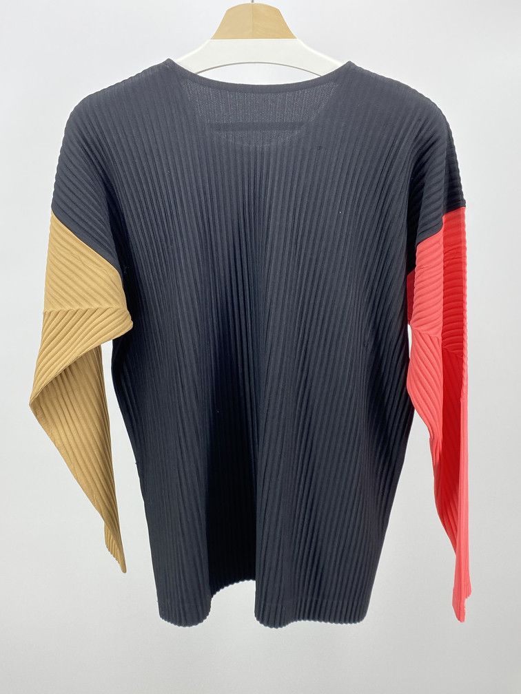 Issey Miyake Homme Plisse Pleats Sweater Size US M / EU 48-50 / 2 - 2 Thumbnail