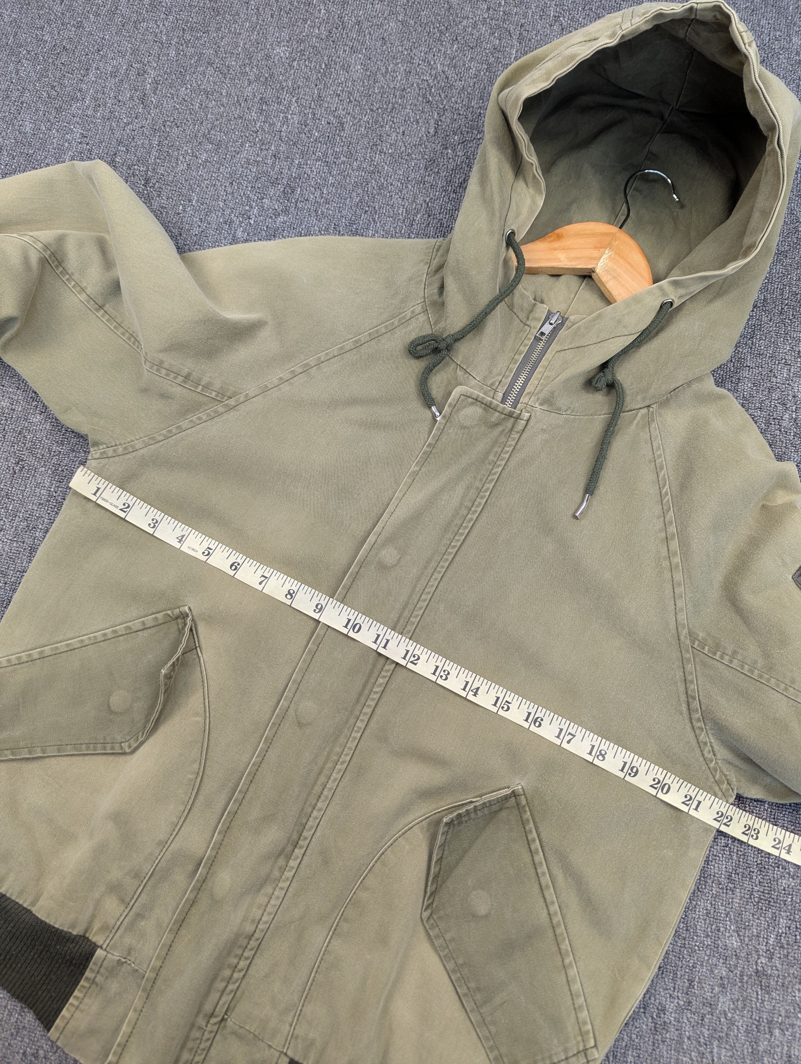 Japanese Brand Custard Yellow Sun 'Art Matic' Faded Hoodie Jacket Size US M / EU 48-50 / 2 - 15 Thumbnail