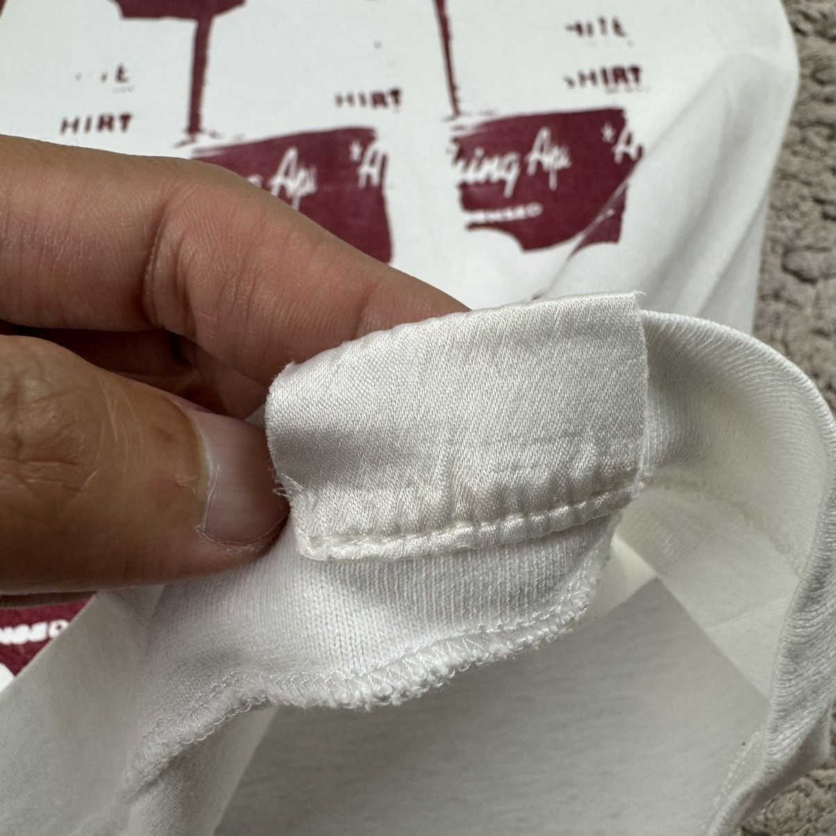 Bape Vintage Bape Exclusive Handprint Condensed Soup Tee Size US L / EU 52-54 / 3 - 16 Thumbnail