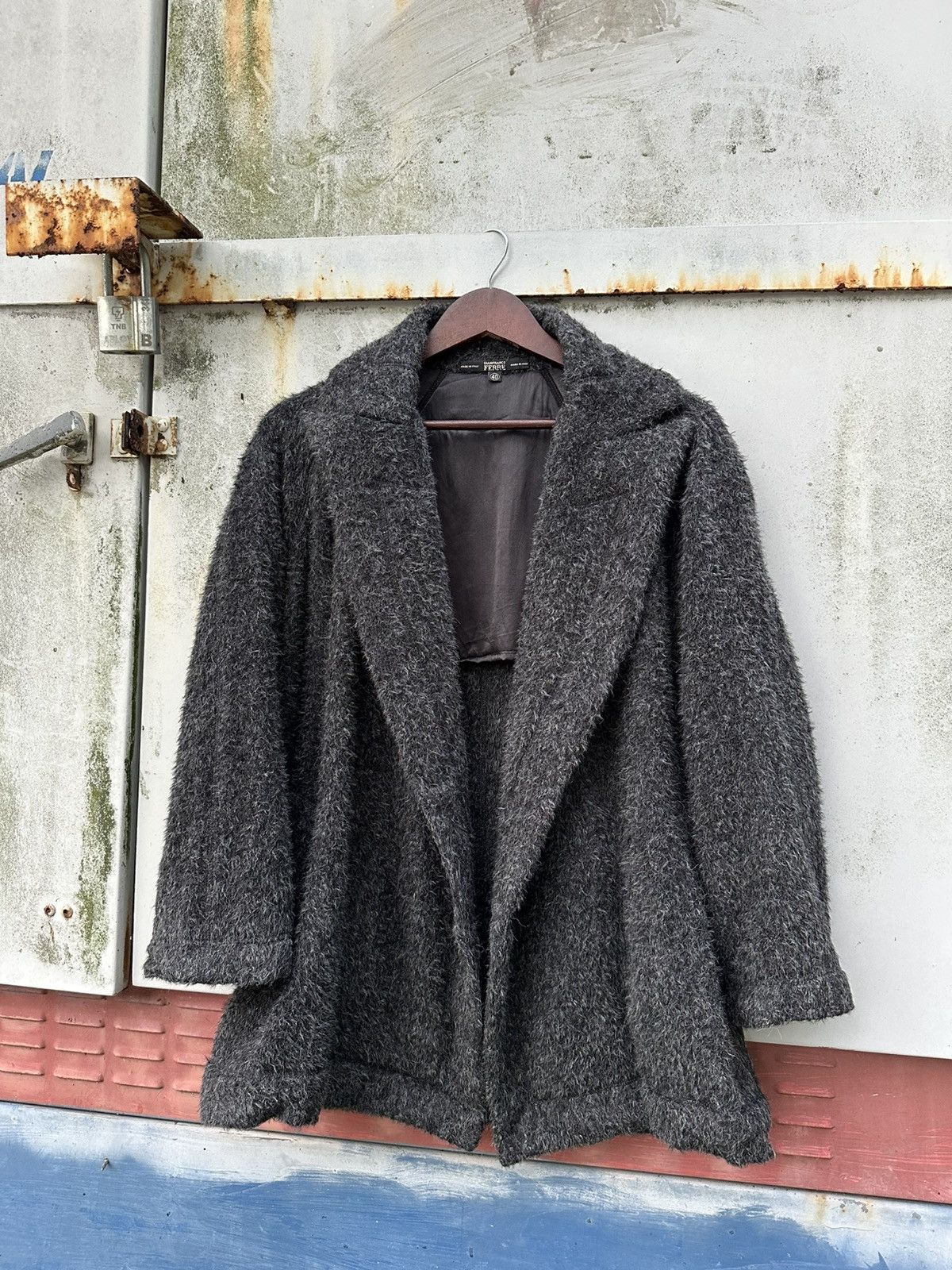Gianfranco Ferre Gianfranco Ferre Faux Fur Double Collar Jacket Size M / US 6-8 / IT 42-44 - 2 Thumbnail