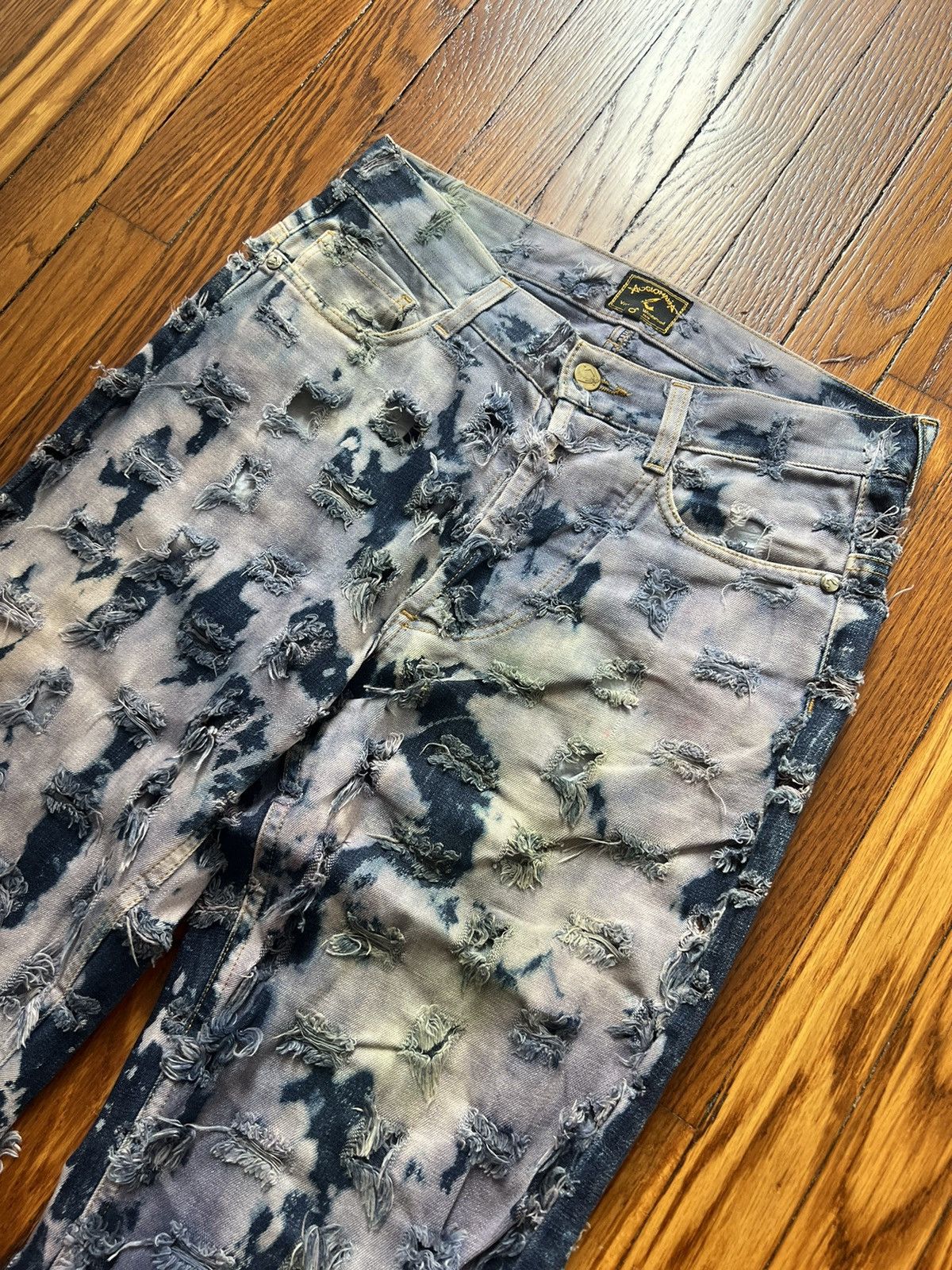 Vivienne Westwood Vivienne Westwood Anglomania Shredded Dyed denim Size US 29 - 4 Thumbnail