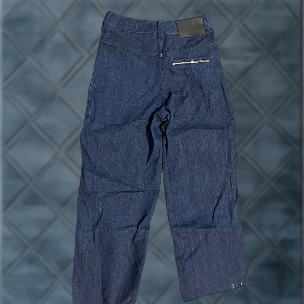 Rag & Bone RAG & BONE DRE Capri Jeans Women 2 Blue Cropped Stretch Hipster Raw Hem Regular Fit Size 26" / US 2 / IT 38 - 1 Thumbnail