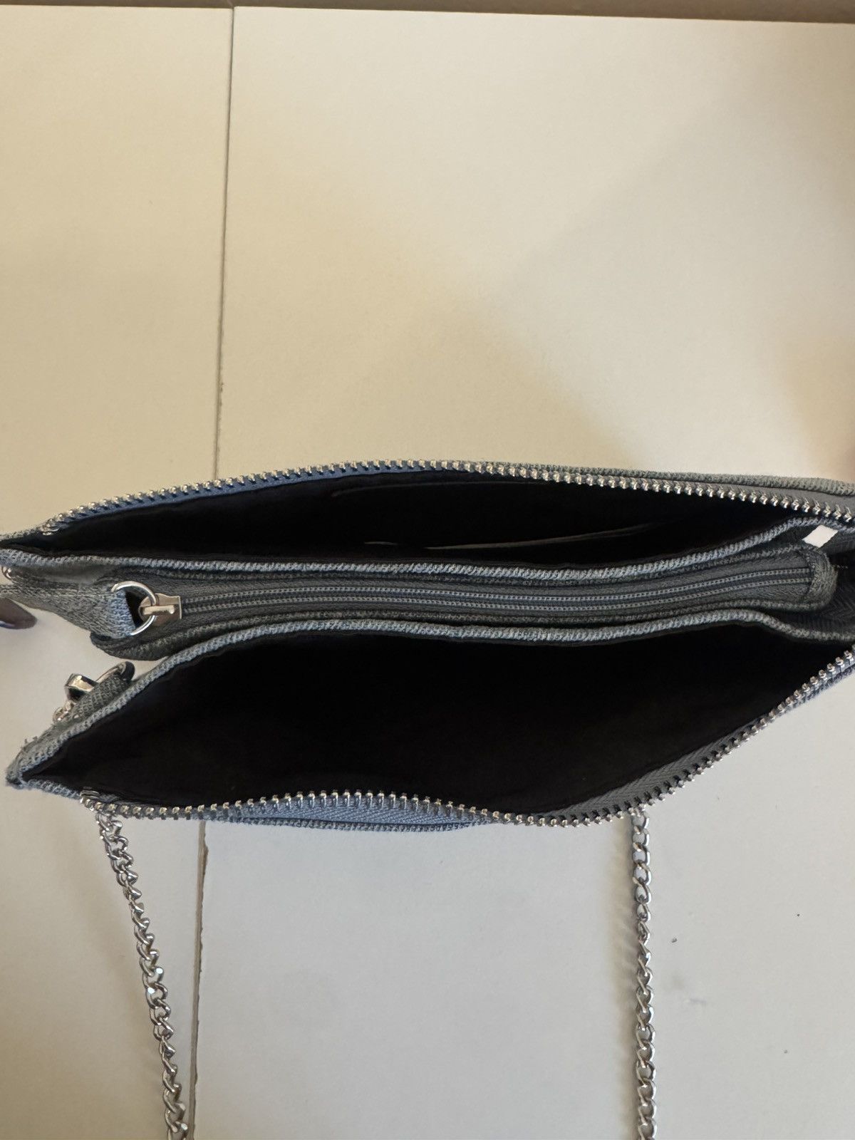 Zara Zara denim studded bag Size ONE SIZE - 3 Thumbnail