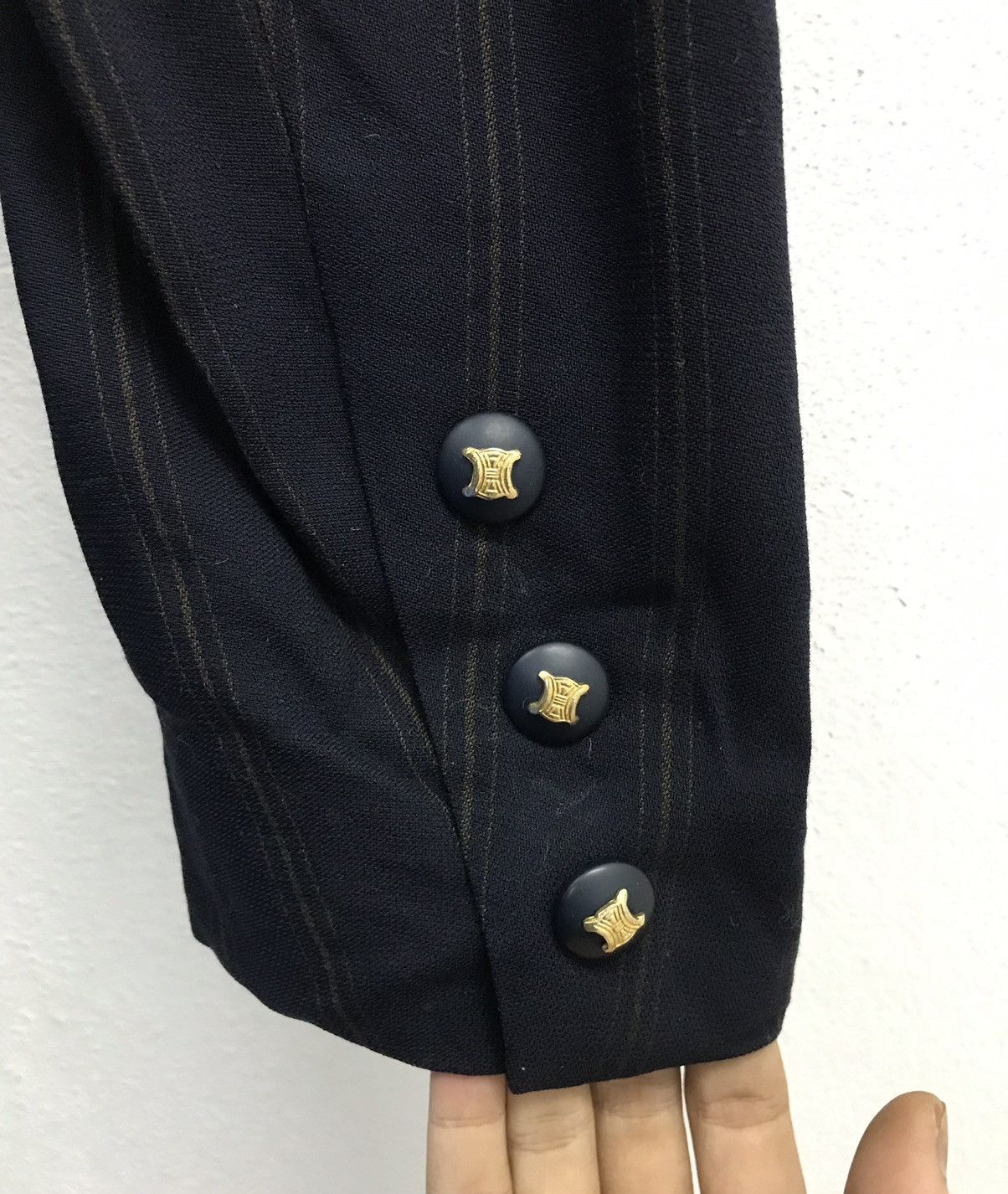 Celine Vintage Celine Made In France Laine Wool Lana Jacket Size US M / EU 48-50 / 2 - 9 Thumbnail