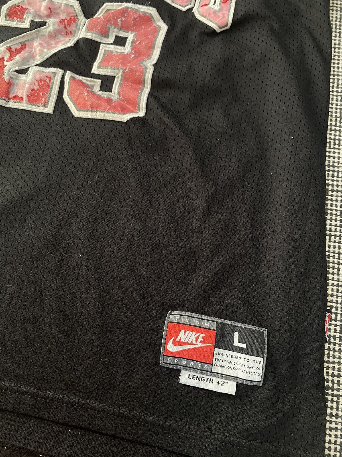 Nike × Vintage Rare vintage NBA Chicago bulls #23 Jordan nike Jersey y2k Size US L / EU 52-54 / 3 - 3 Thumbnail