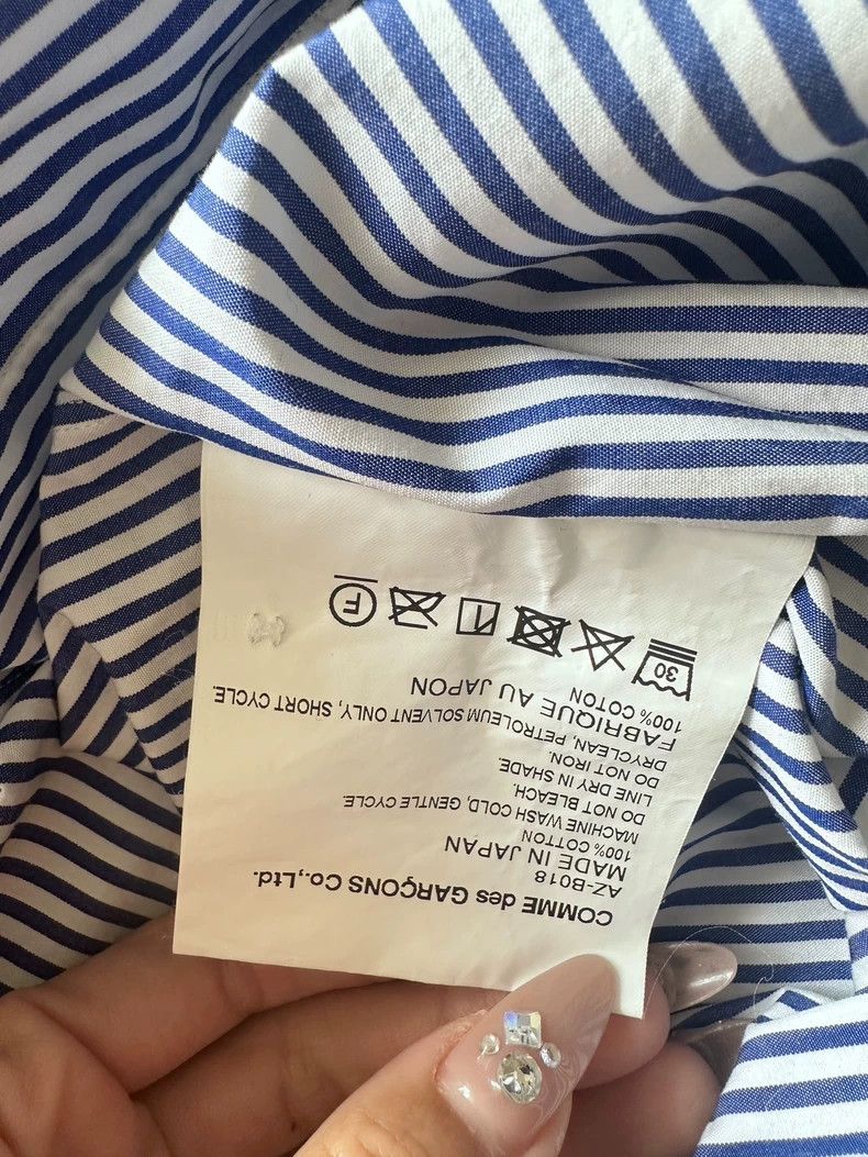 Comme des Garcons Comme Des Garcons Classic striped shirt Size M / US 6-8 / IT 42-44 - 6 Thumbnail