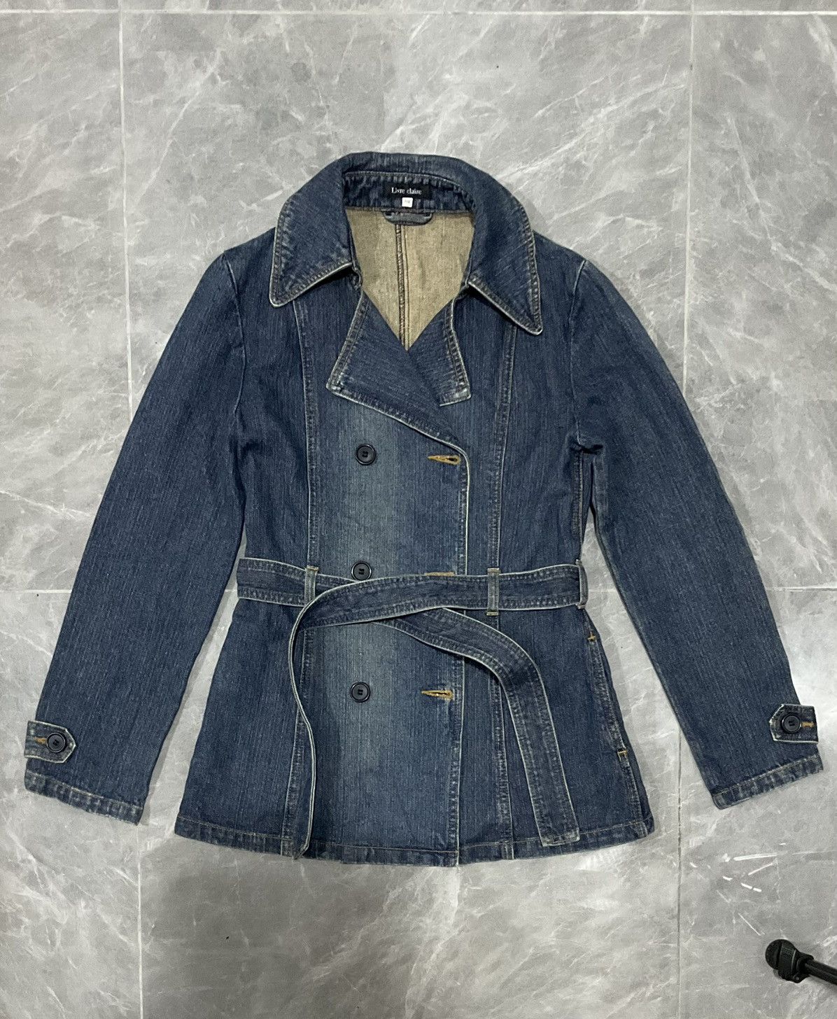 Hysteric Glamour Style Denim Jacket With Belt Size S / US 4 / IT 40 - 4 Thumbnail
