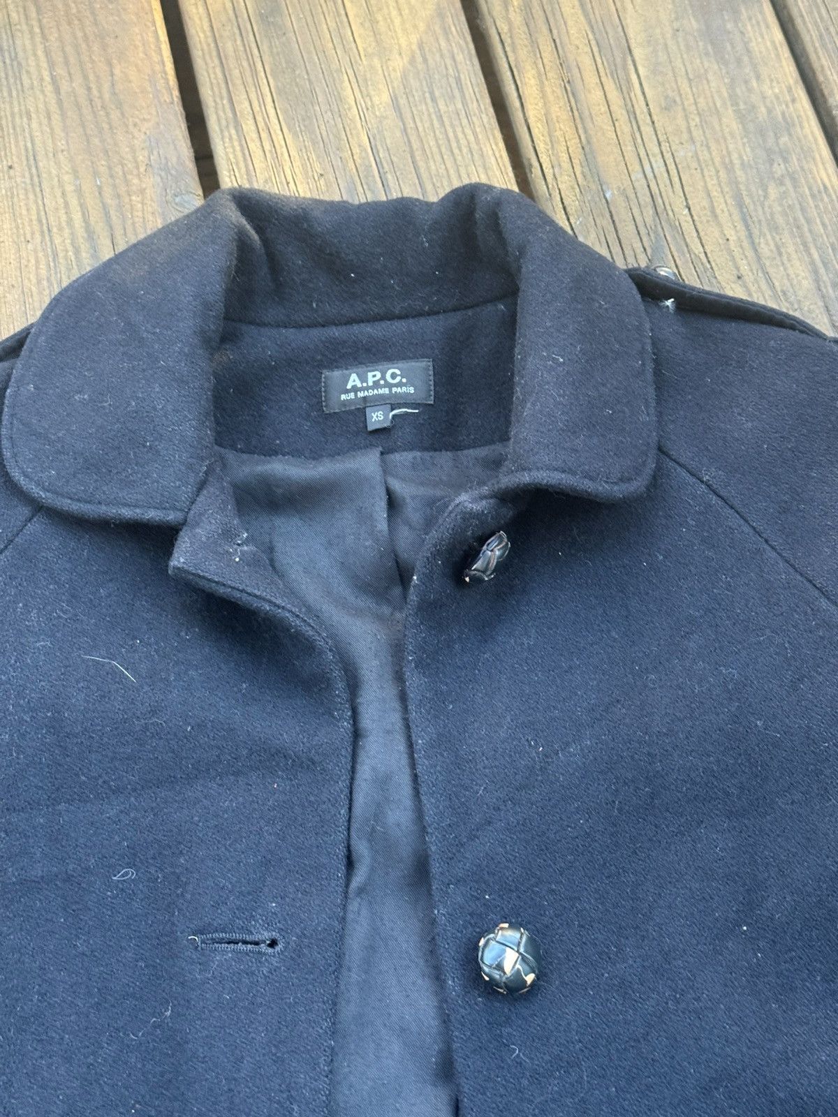 A.P.C. Black A.P.C. Coat Size US XS / EU 42 / 0 - 3 Thumbnail