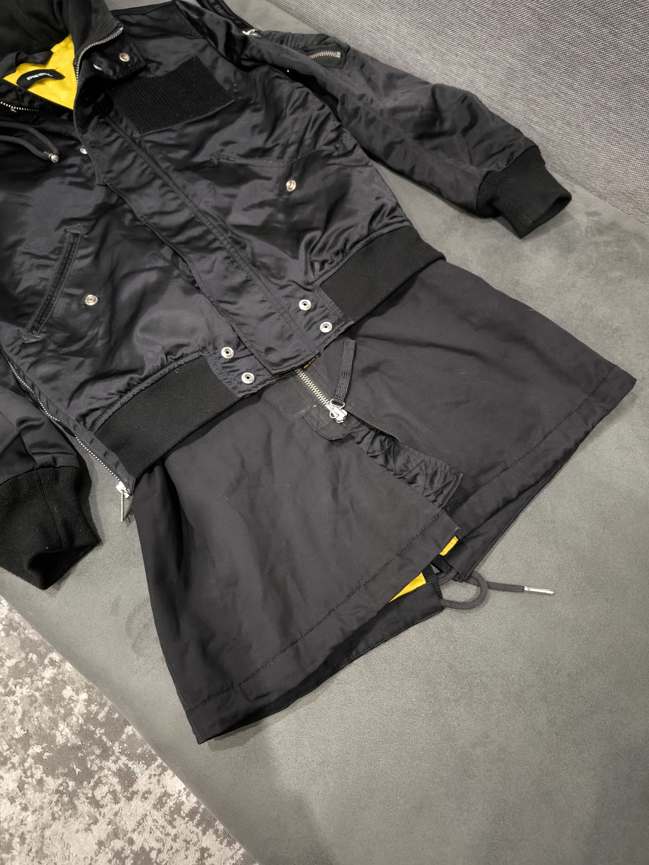 Diesel Men's Diesel layered bomber jacket Size US S / EU 44-46 / 1 - 3 Thumbnail