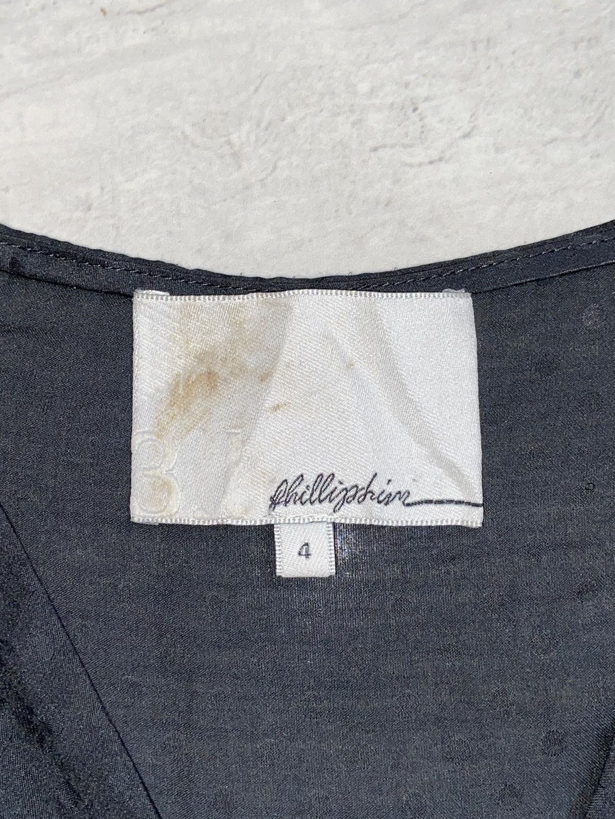 Philipp Plein PHILIPP PLEIN Black Sleeveless T-shirt Size US XS / EU 42 / 0 - 6 Thumbnail