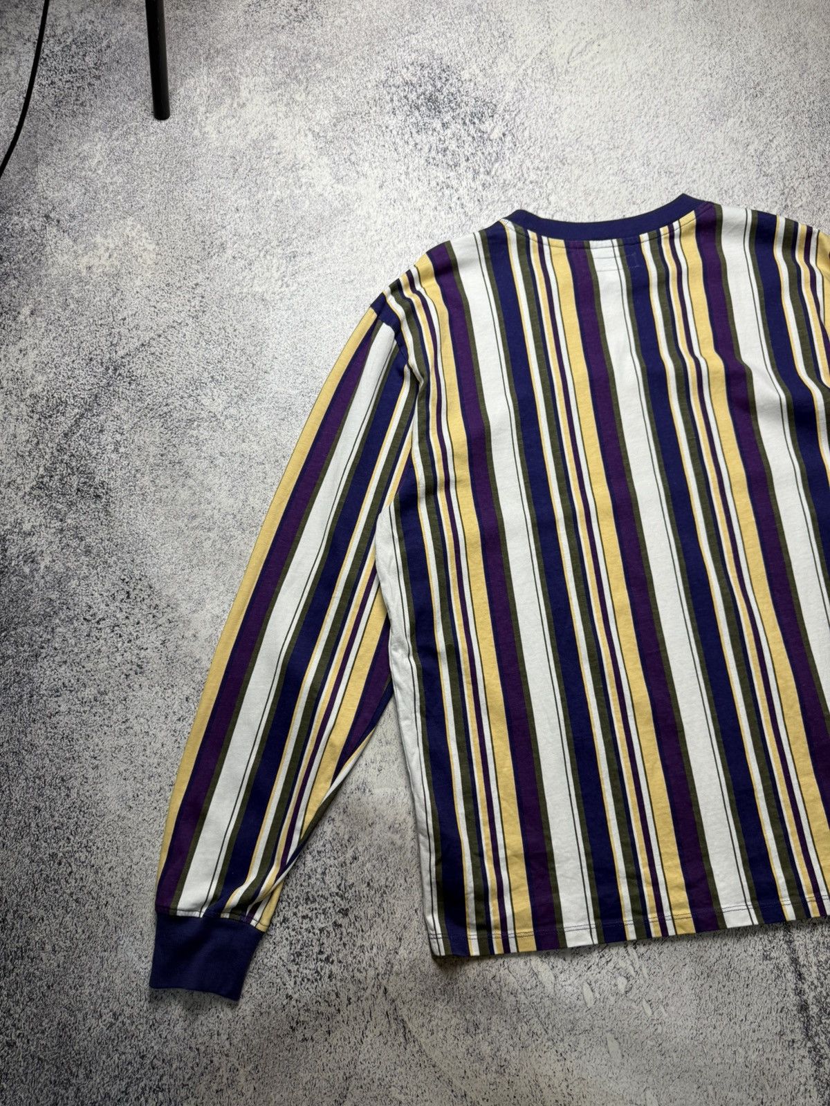A$AP Rocky Guess x A$AP Rocky Long Sleeve Orange Striped T-Shirt Size US L / EU 52-54 / 3 - 16 Thumbnail