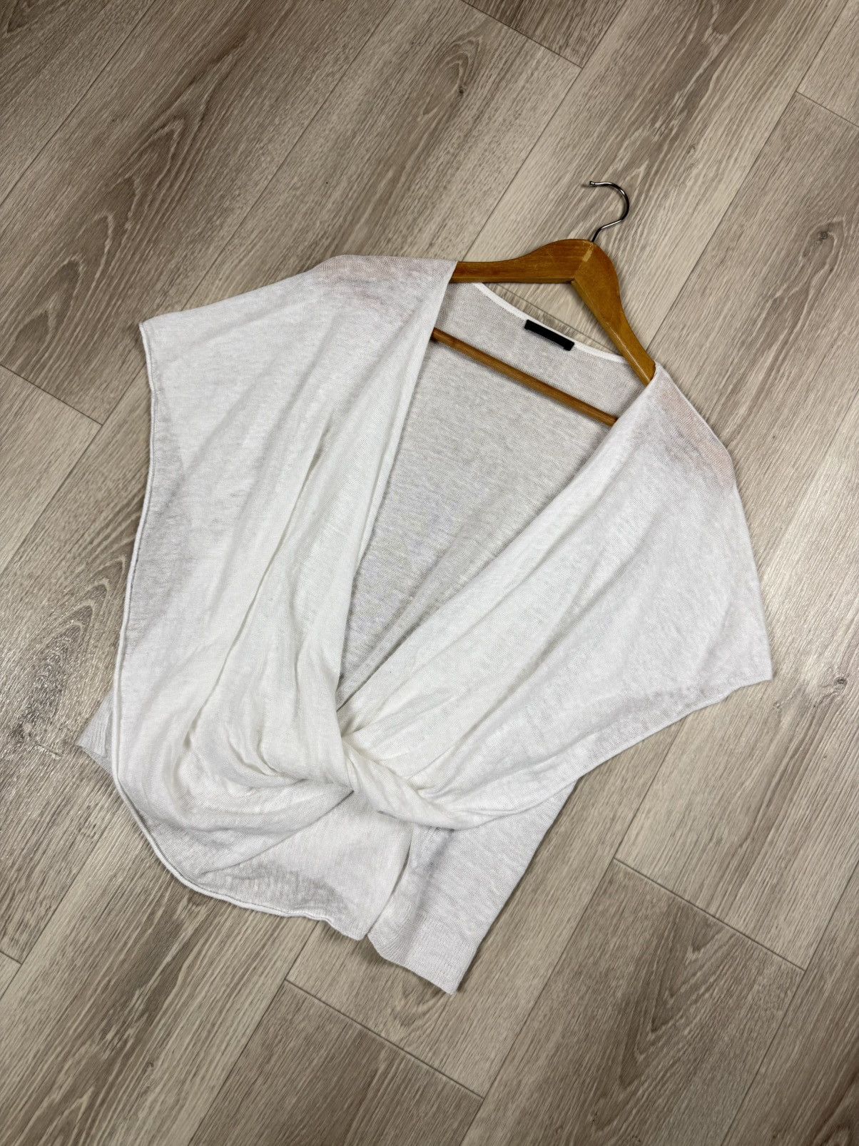 OSKA OSKA White Tie Front Cardigan Shrug Size 3 Size M / US 6-8 / IT 42-44 - 2 Thumbnail