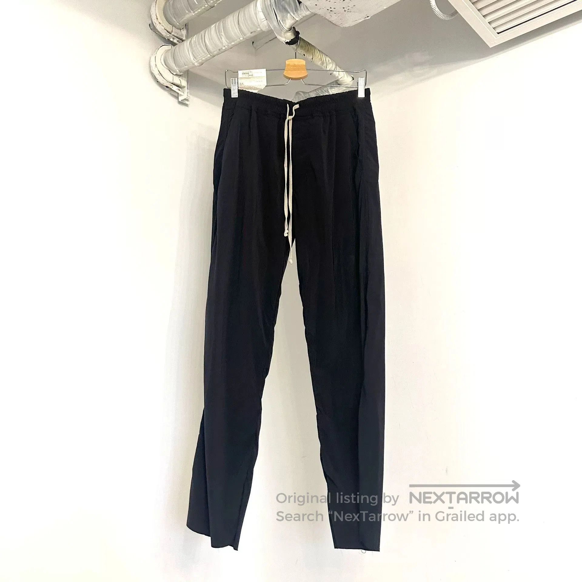 Rick Owens Rick Owens Nylon Woven Street Pants. Size US 32 / EU 48 - 1 Thumbnail