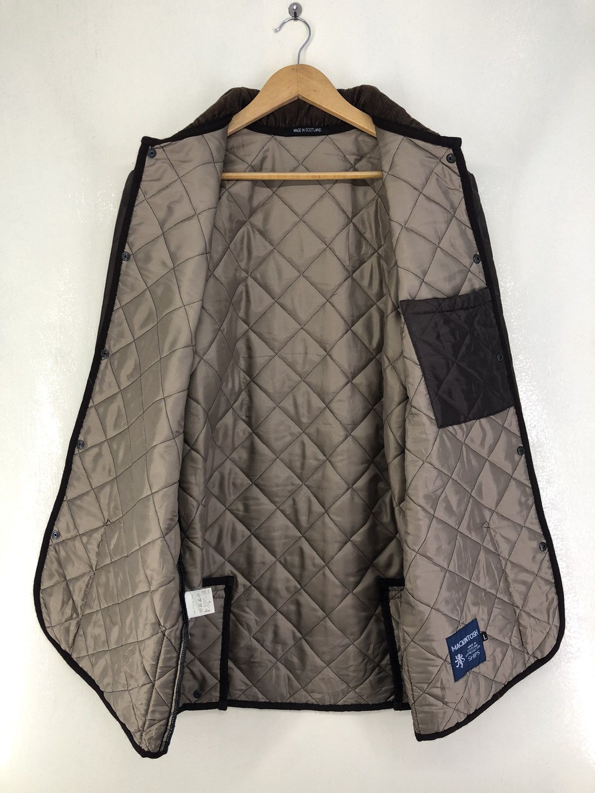 Mackintosh Vintage Mackintosh Quilted Long Jacket Size US L / EU 52-54 / 3 - 3 Thumbnail