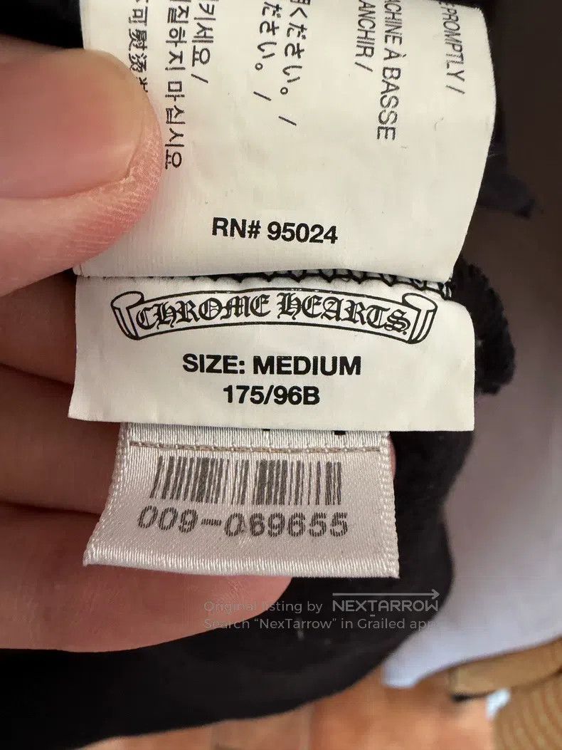 Chrome Hearts CHROME HEARTS Size M Black zipper coat Size US M / EU 48-50 / 2 - 7 Thumbnail