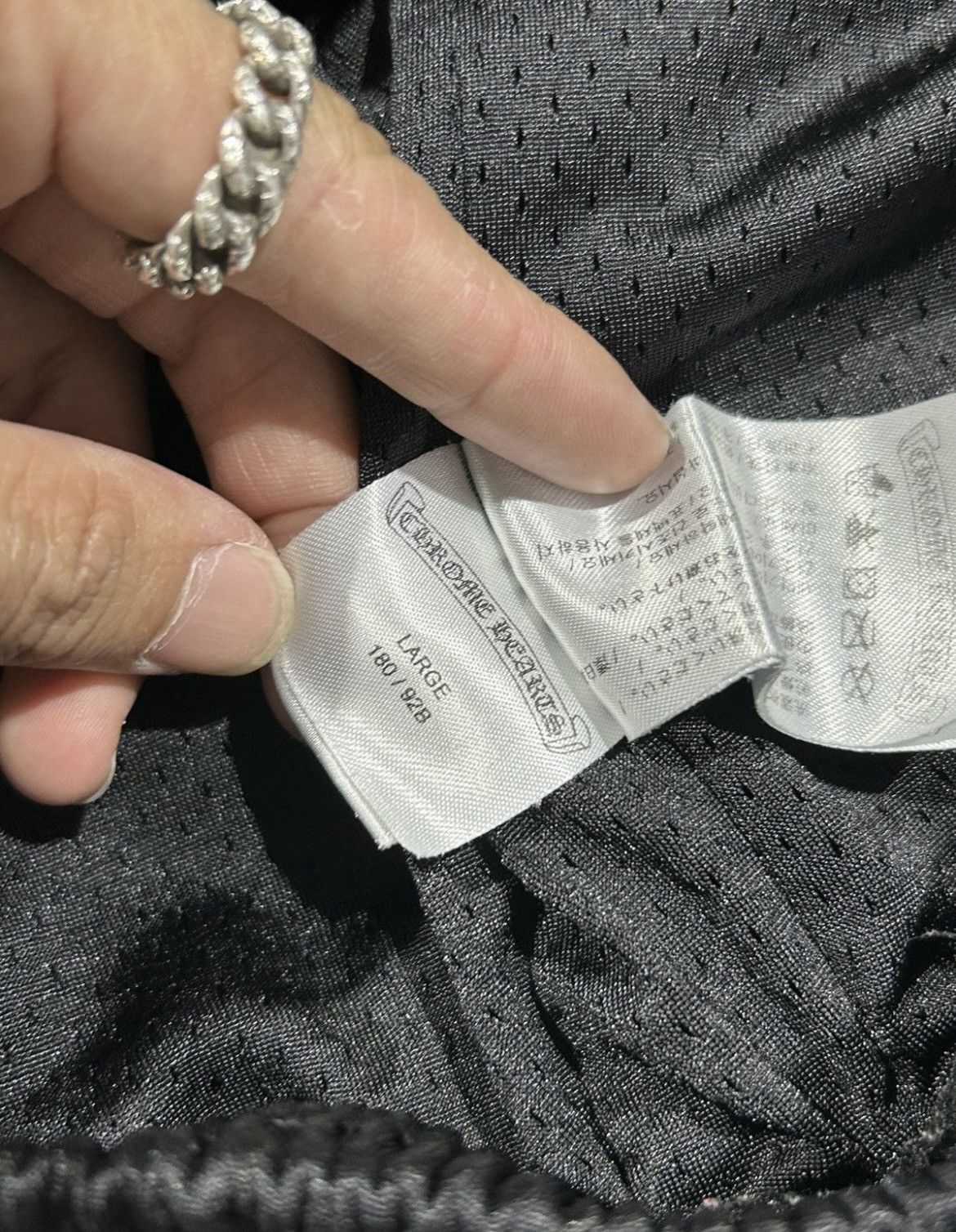 Chrome Hearts Chrome Hearts Black Basketball Shorts Size US 33 - 4 Thumbnail