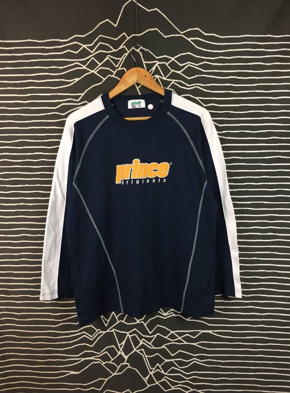 Prince Vtg Prince Tennis Apparel Training Top Long Sleeve Jersey Size US M / EU 48-50 / 2 - 2 Thumbnail