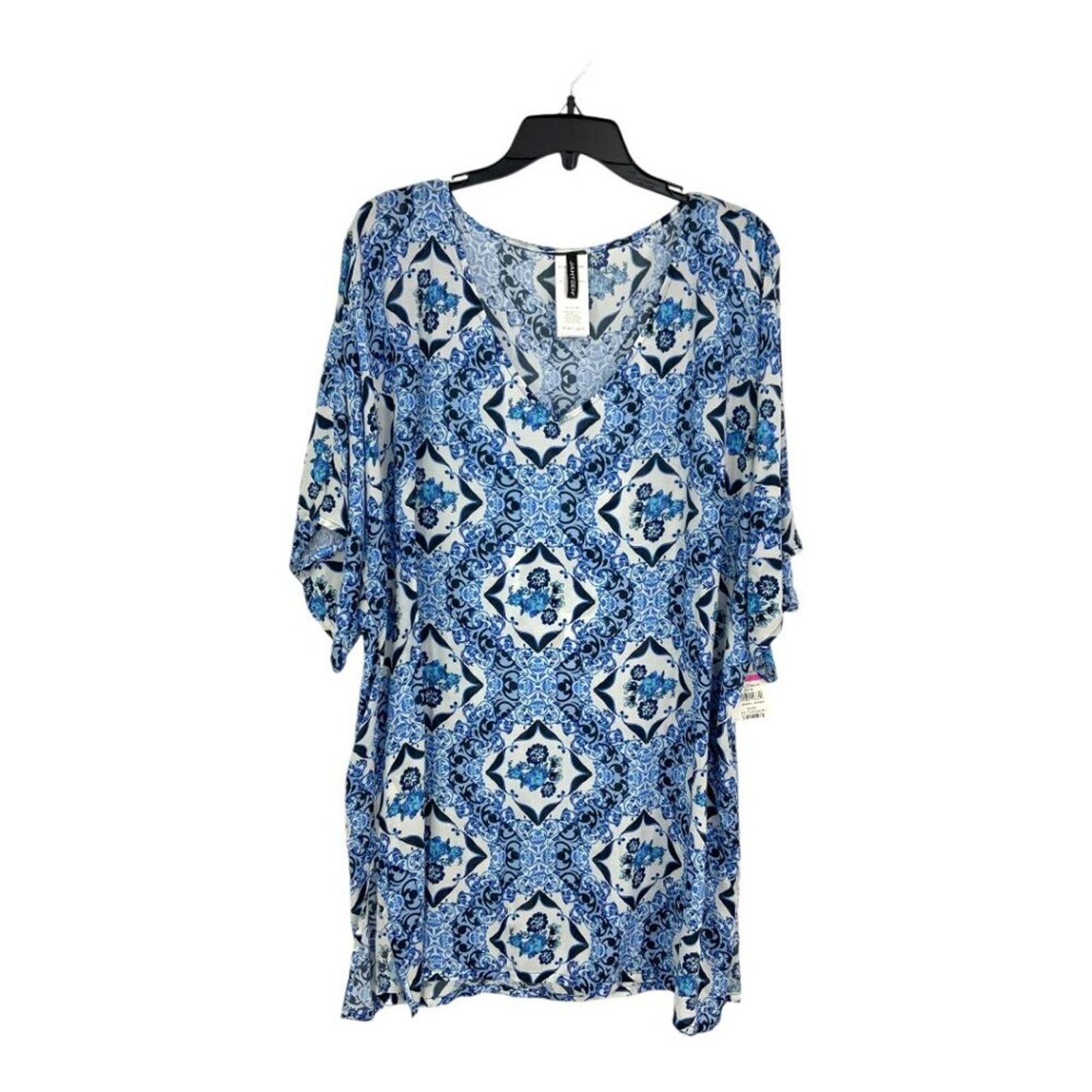 Jantzen Jantzen Sunset Ceramic Tunic Coverup Medium NWOT $89 MSRP Size M / US 6-8 / IT 42-44 - 3 Thumbnail