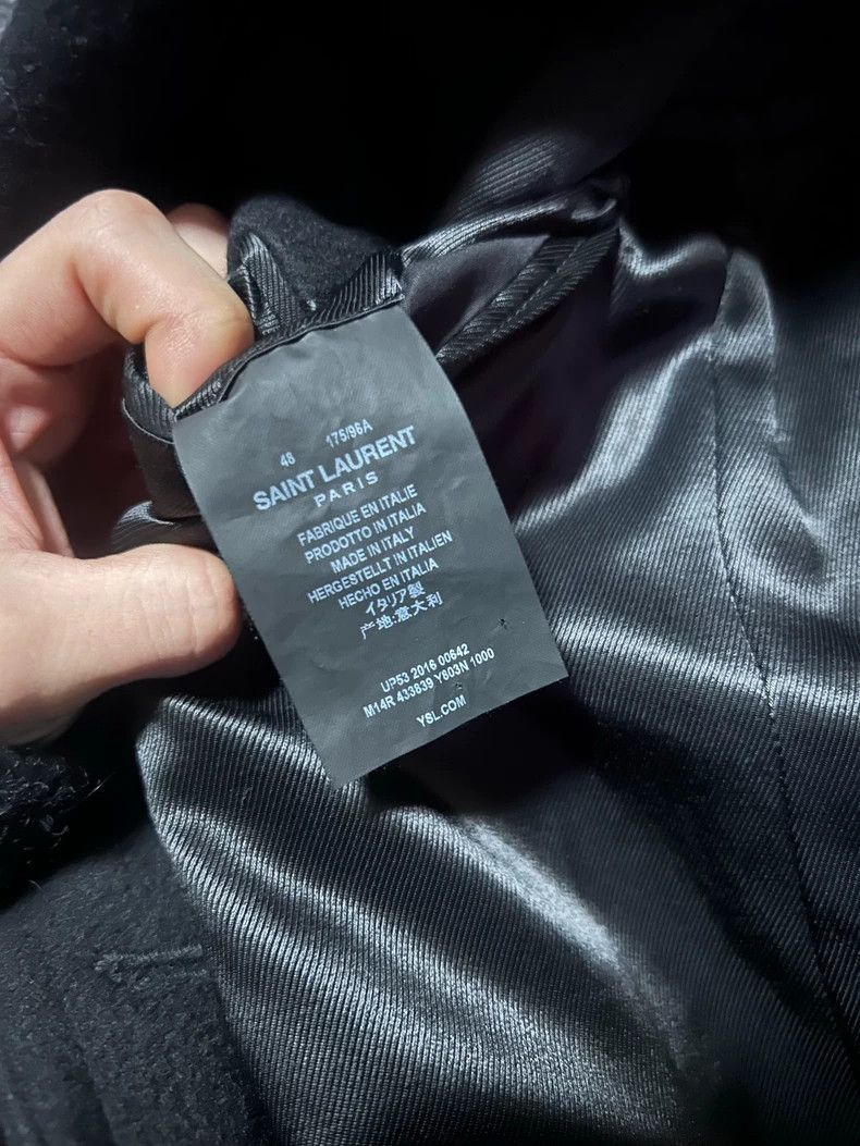Saint Laurent Paris saint Laurent paris16 FW Mafia Gun Collar Coat 2503-Nextar Size US M / EU 48-50 / 2 - 9 Thumbnail