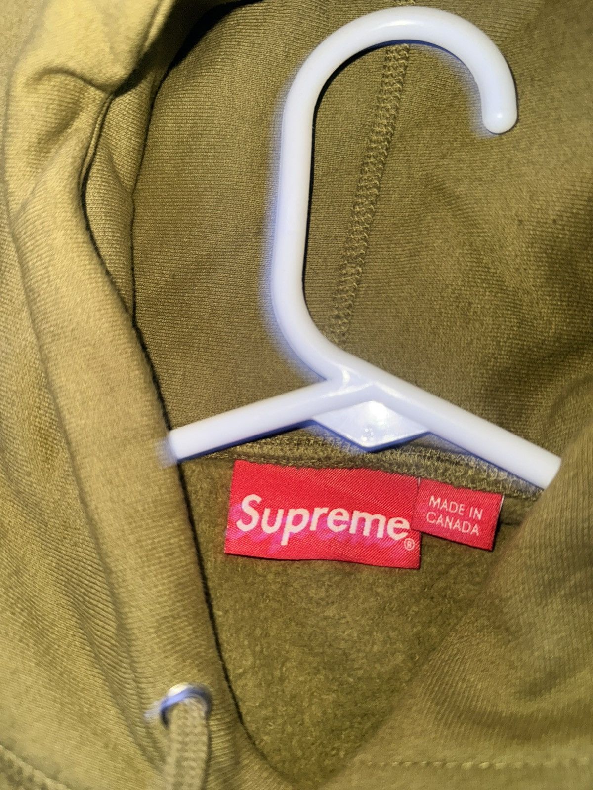 Supreme 2017 Supreme Moss Green Hoodie Size US L / EU 52-54 / 3 - 3 Thumbnail
