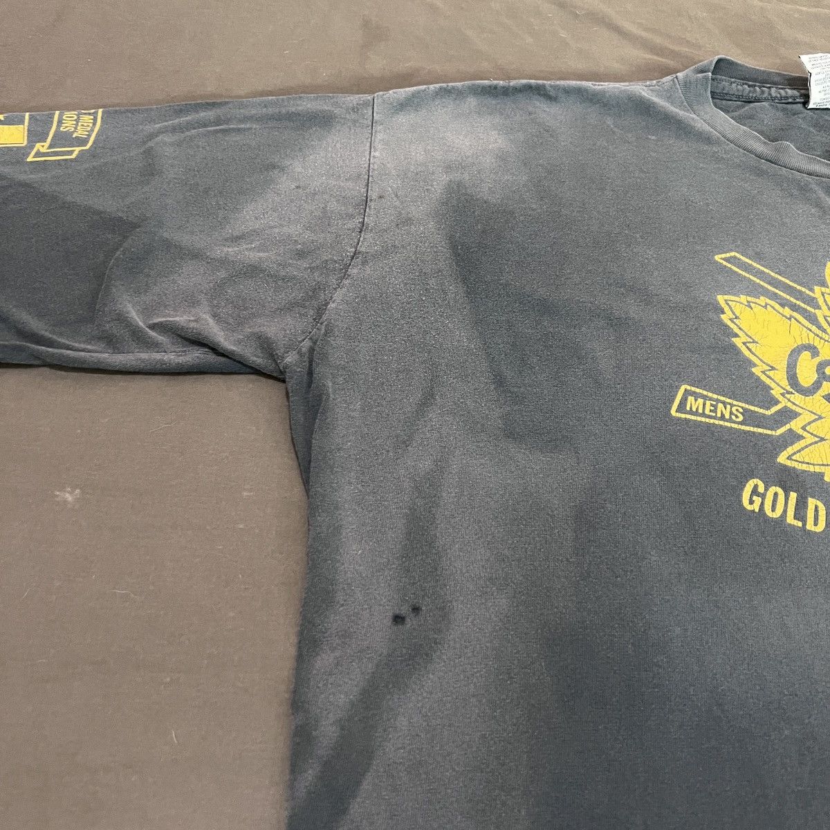 NHL Vintage 2002 Roots Champion Hockey Teams Tee Faded Thrashed Size US XL / EU 56 / 4 - 5 Thumbnail