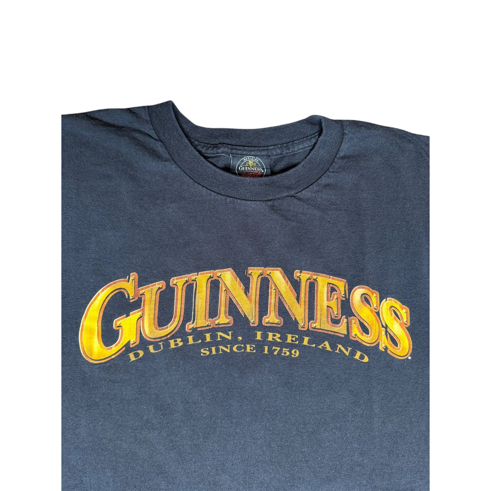 Vintage Vintage Guinness Dublin Ireland Beer Long Sleeve Shirt Size US XL / EU 56 / 4 - 4 Thumbnail