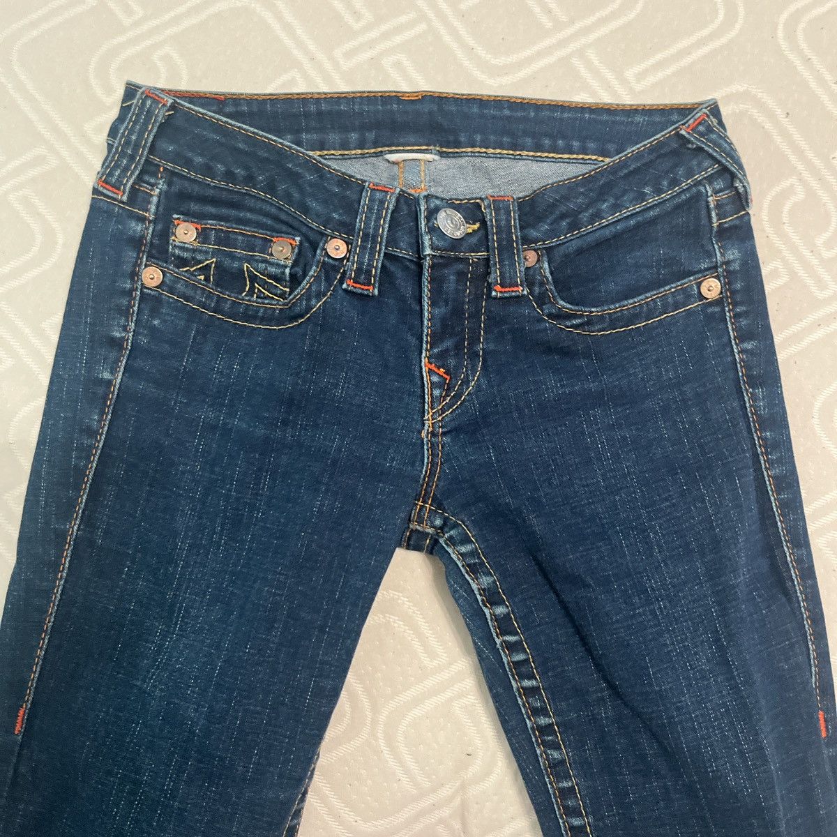 True Religion × Vintage True religions rockstar Stella skinny jeans Size 30" / US 8 / IT 44 - 2 Thumbnail
