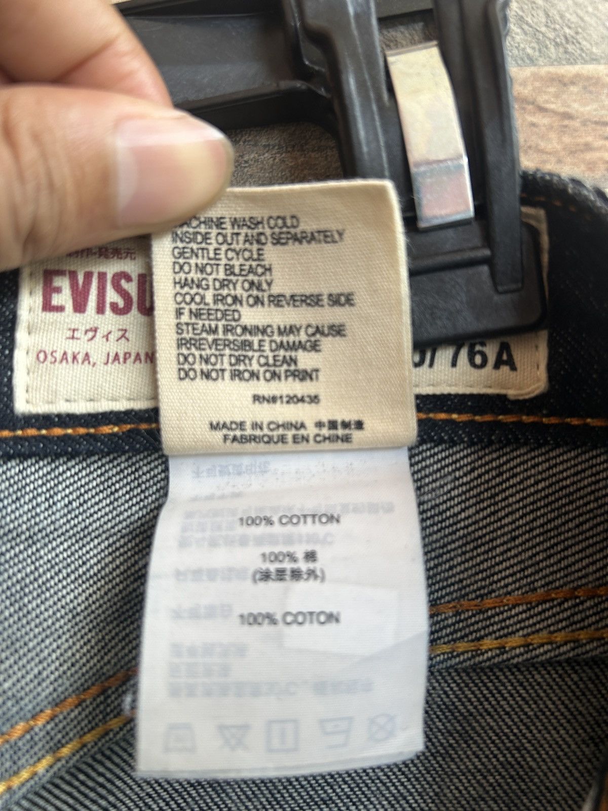 Evisu EVISU LOGO POCKET Size US 30 / EU 46 - 7 Thumbnail