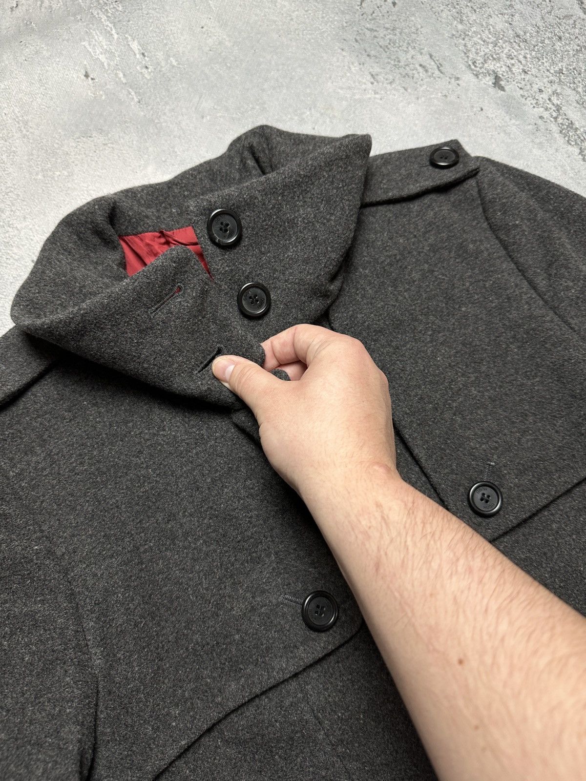 Hugo Boss Boss Hugo Boss Wool Vintage Long Belted Trench Coat Madleen Size M / US 6-8 / IT 42-44 - 6 Thumbnail